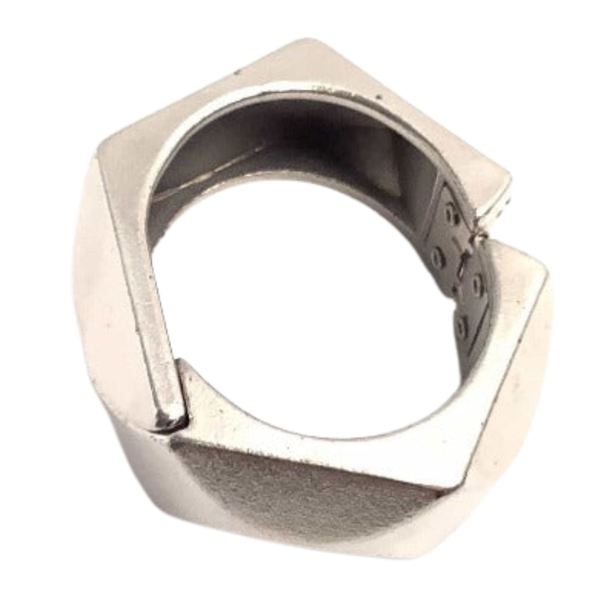 Cubist Cuff Bracelet Silver / Metal / Mod