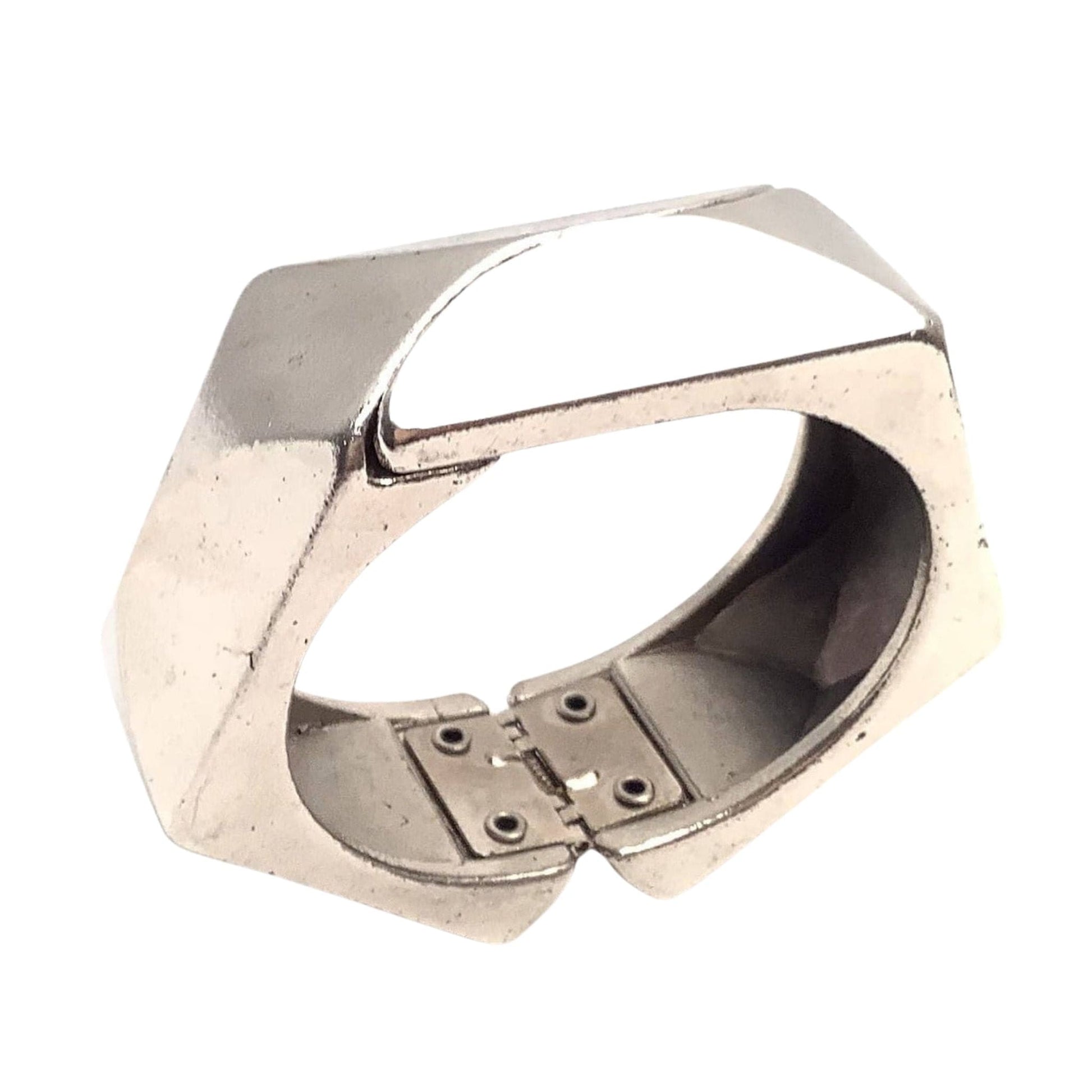 Cubist Cuff Bracelet Silver / Metal / Mod