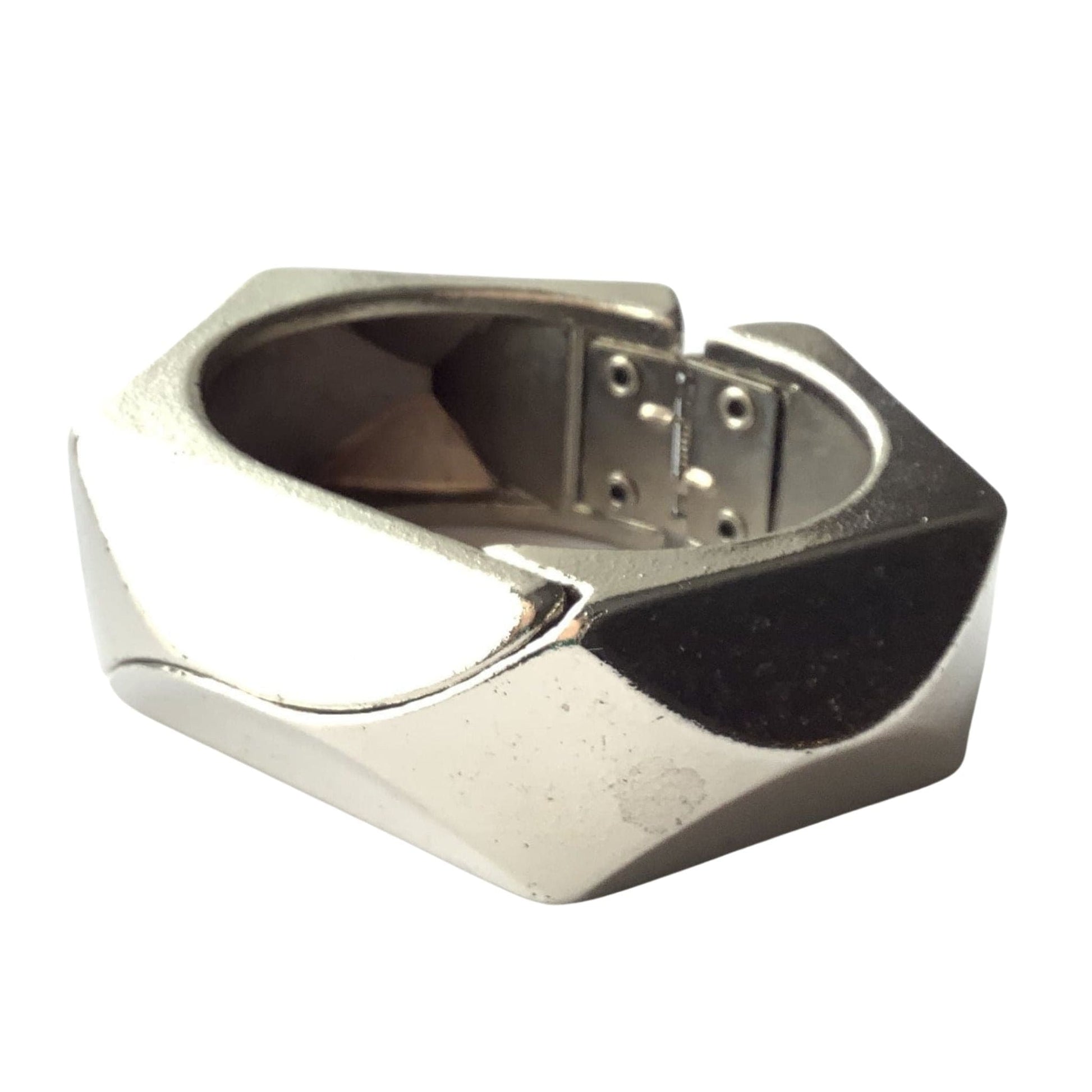 Cubist Cuff Bracelet Silver / Metal / Mod