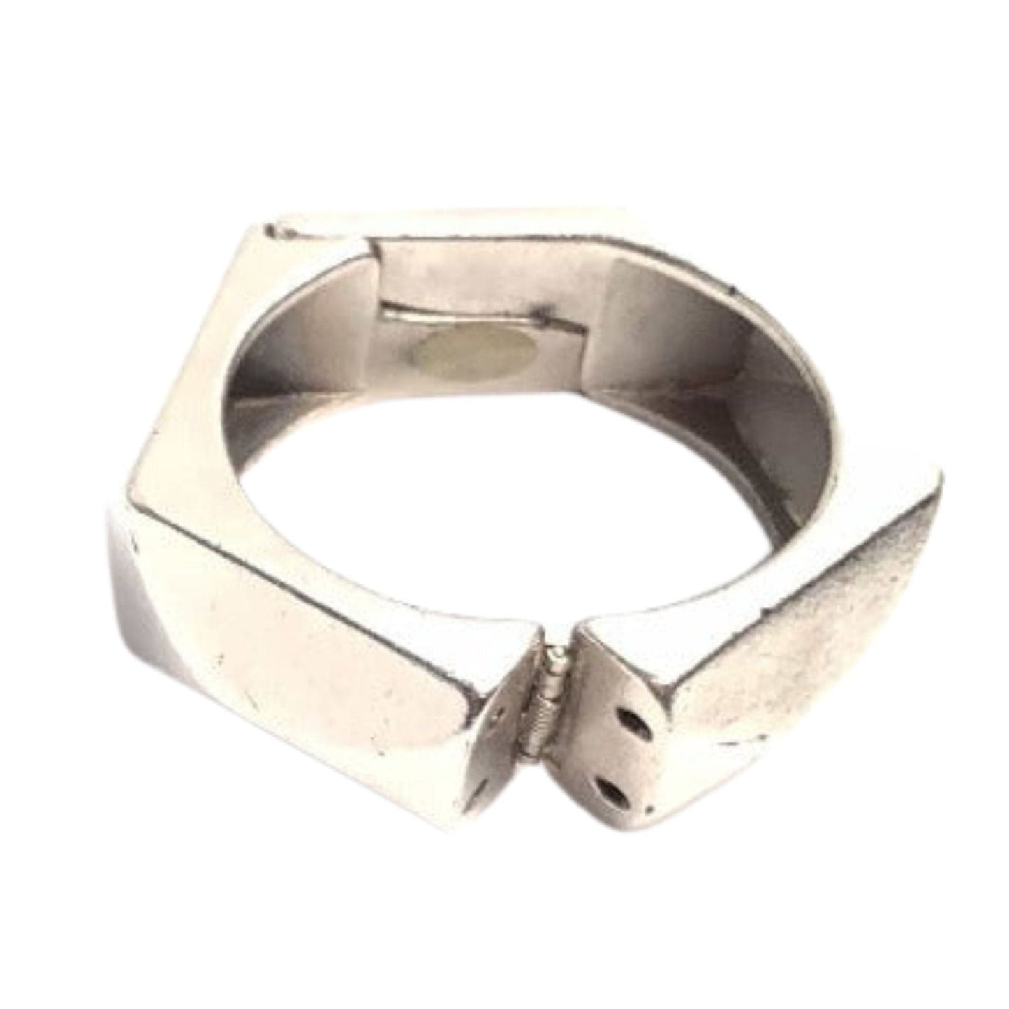 Cubist Cuff Bracelet Silver / Metal / Mod