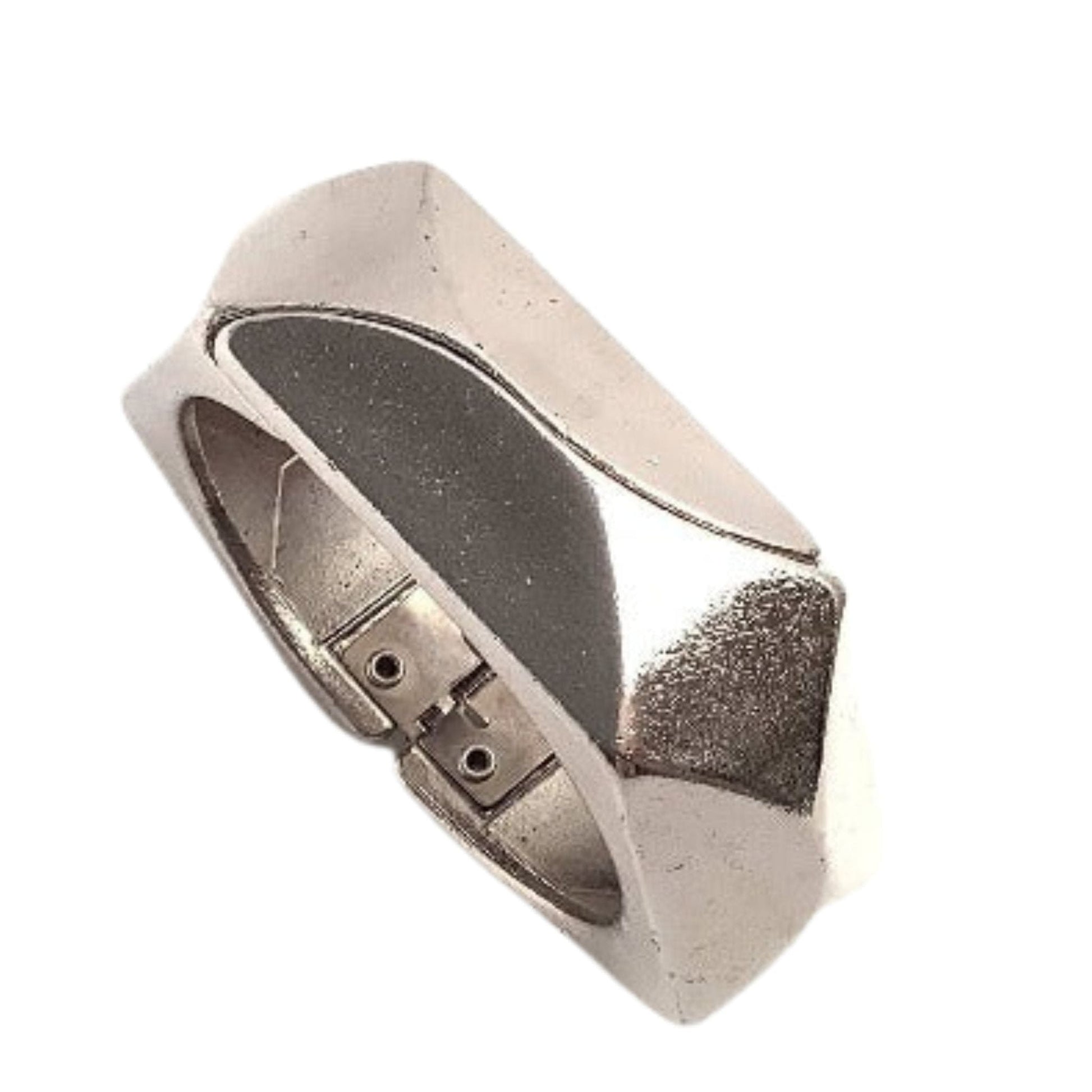 Cubist Cuff Bracelet Silver / Metal / Mod