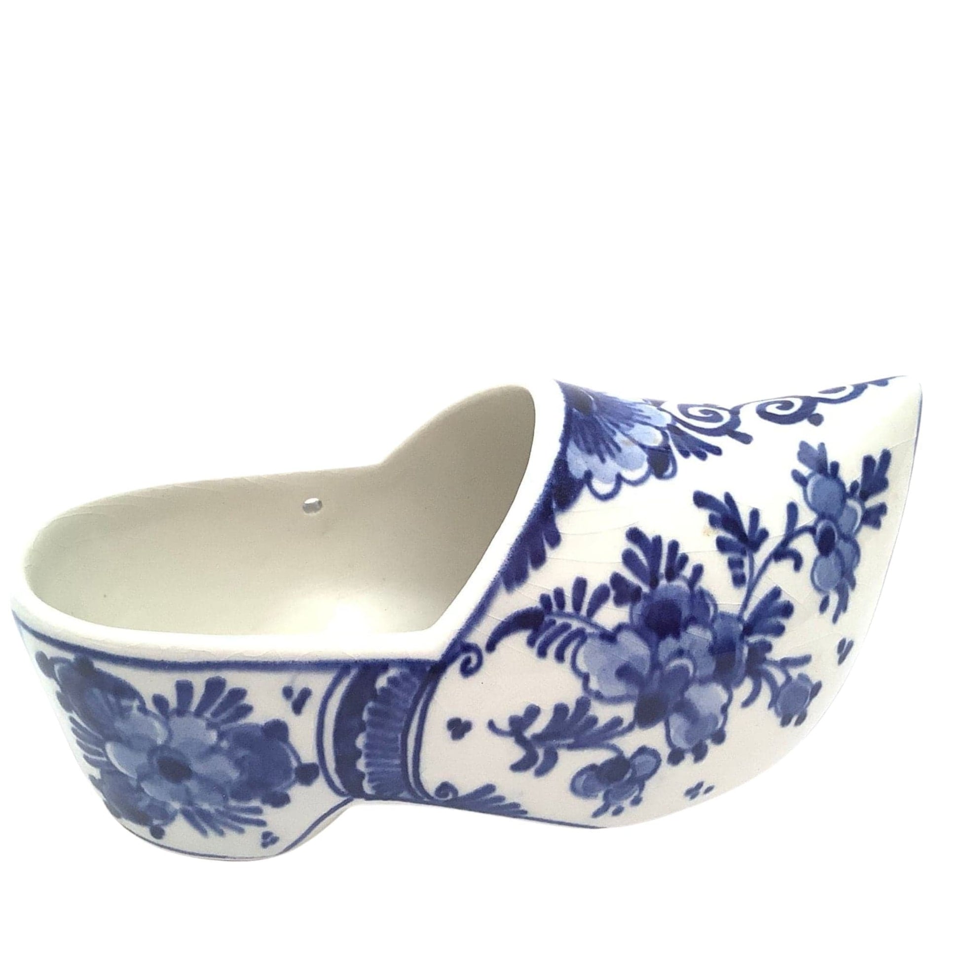 Decorative Ceramic Shoe Blue / Ceramic / Faience