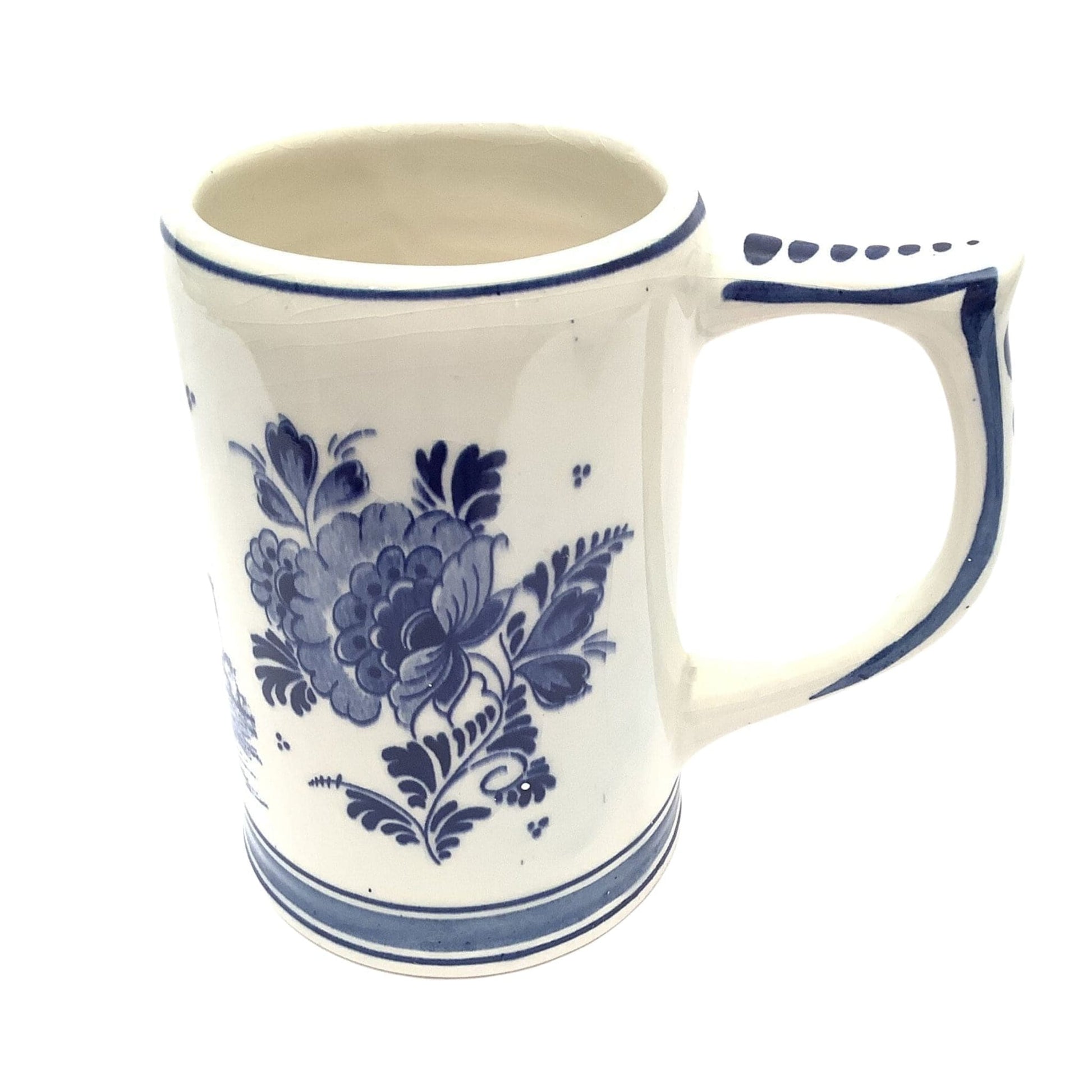 Delfts Blue Beer Mug Multi / Pottery / Faience