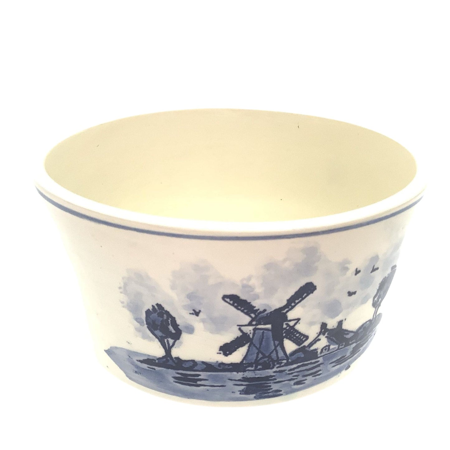 Delfts Blue Ceramic Bowl Blue / Pottery / Faience