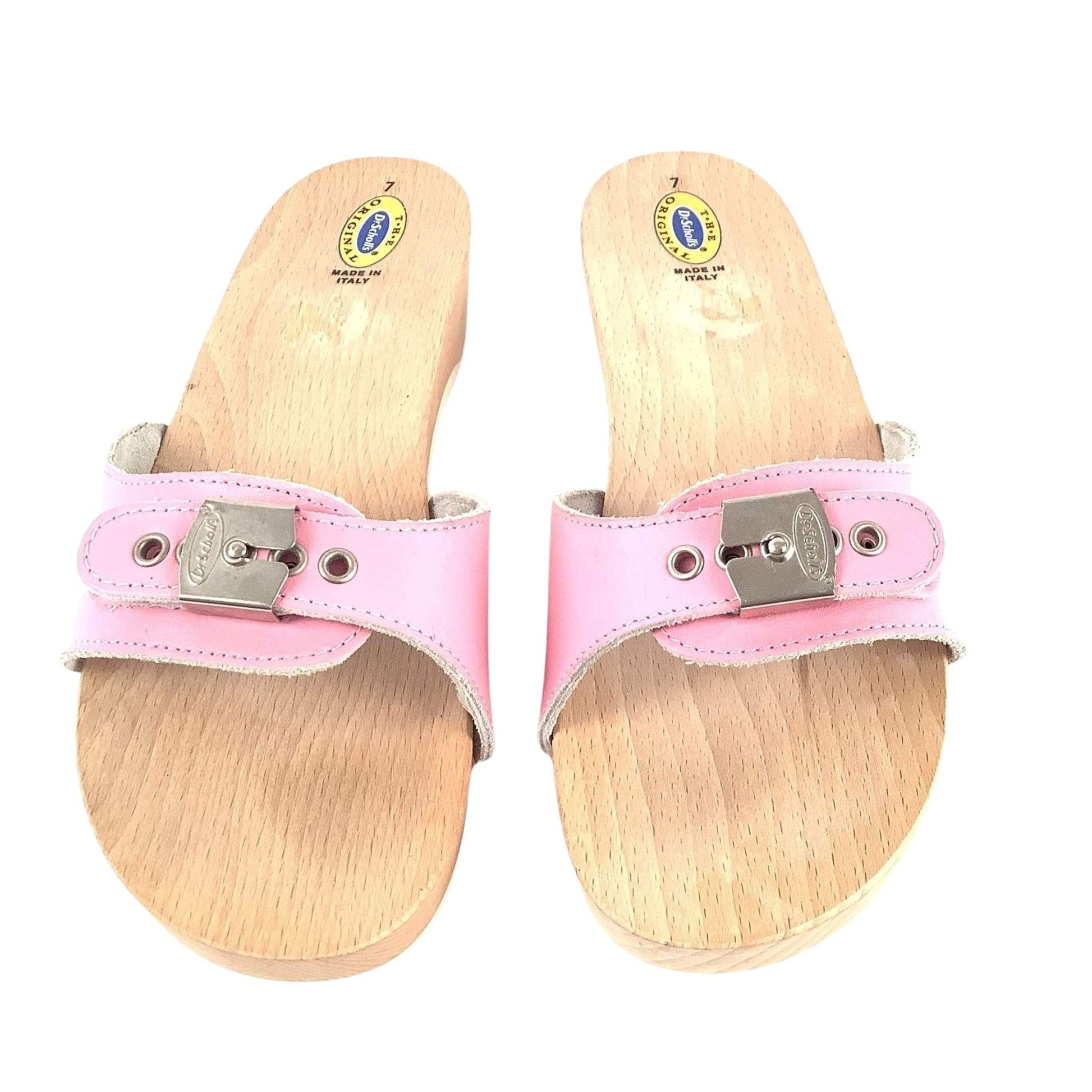 Dr Scholl's Pink Sandals 7 / Pink / Vintage 1990s