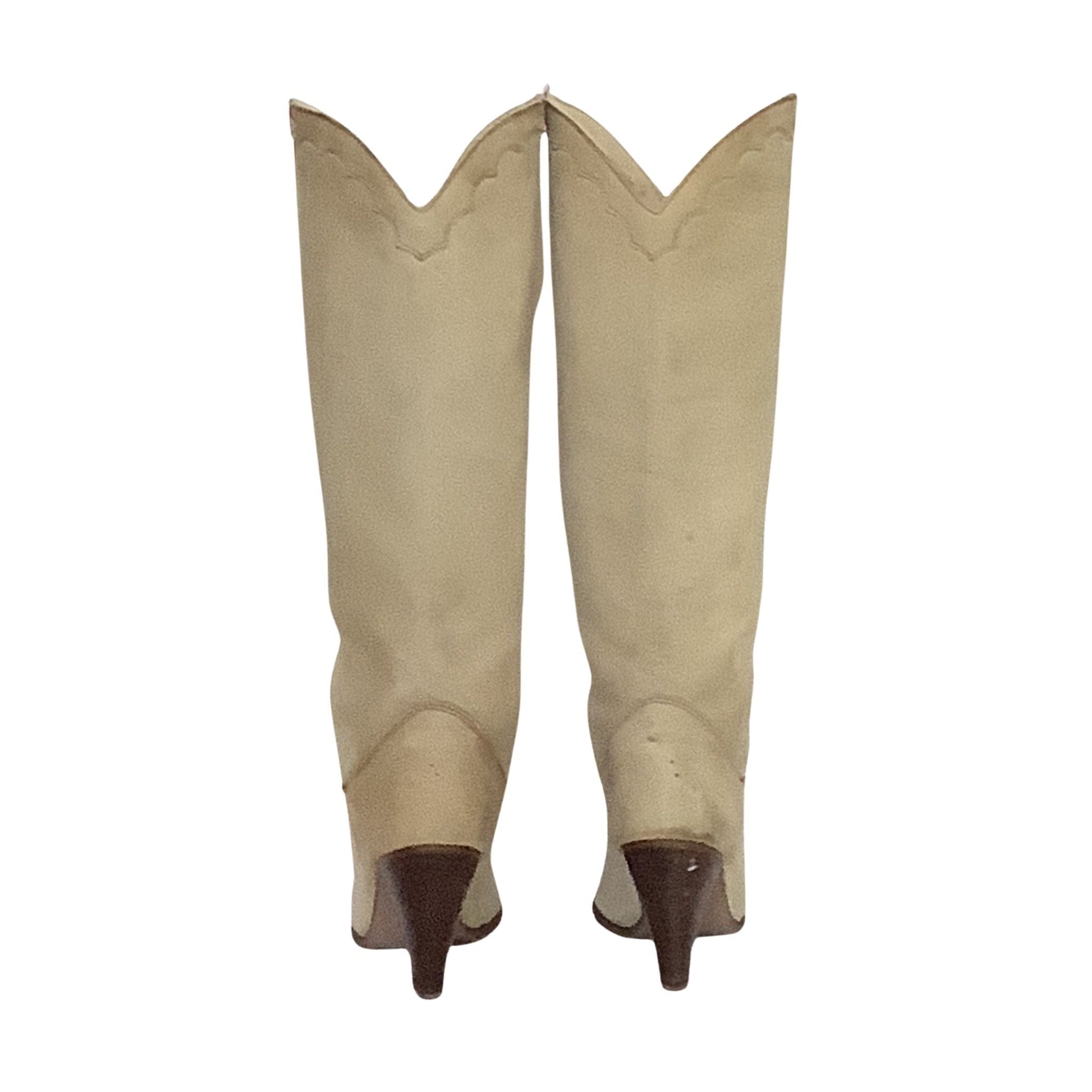 Eagle Zodiac Boots 6.5 / Tan / Vintage 1980s