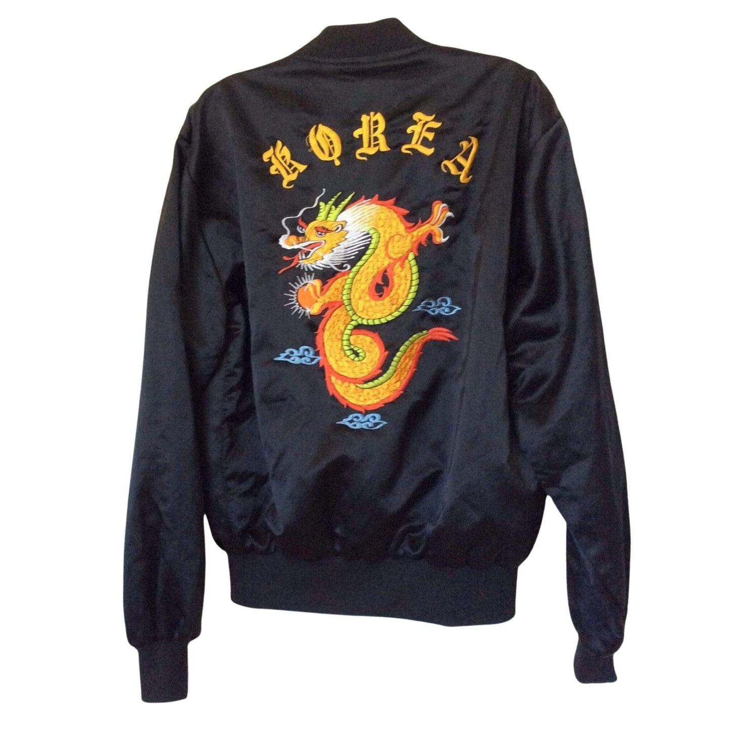 Embroidered Dragon Jacket Medium / Multi / Vintage 1950s