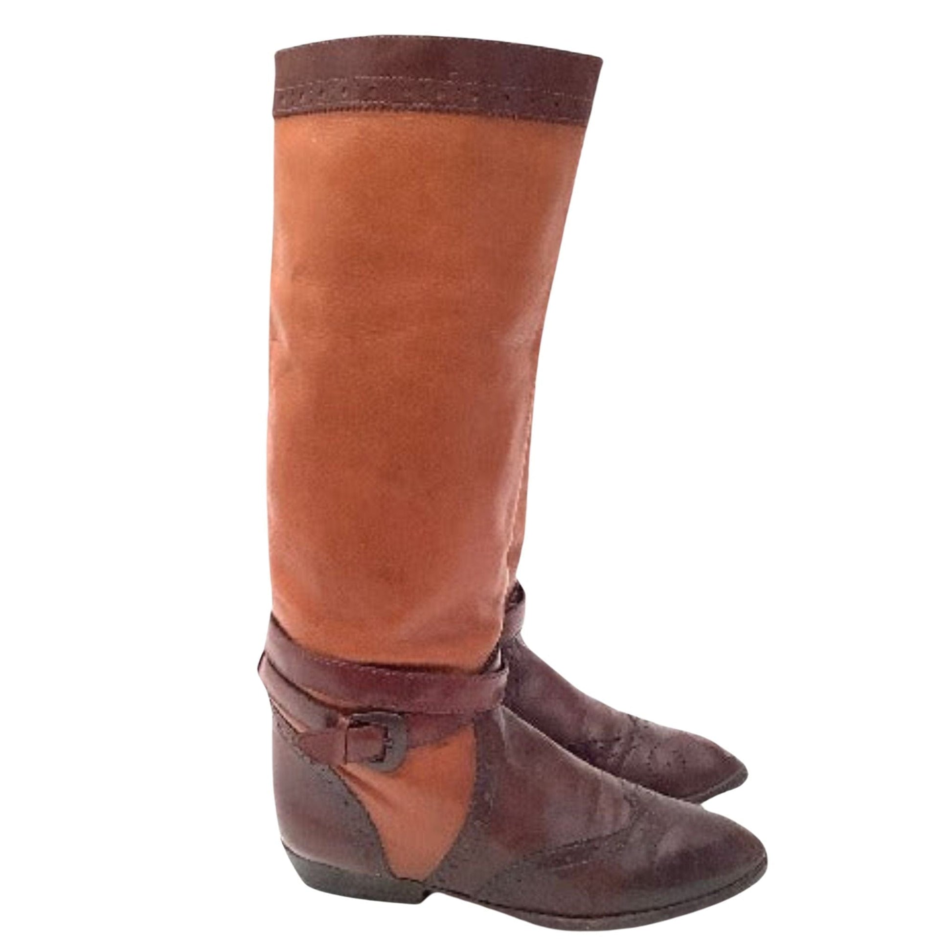 Enzo Angiolini Tall Boots 7 / Brown / Equestrian