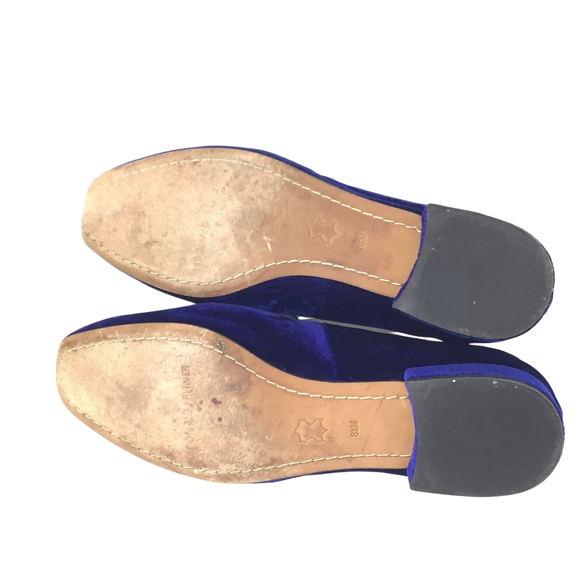 Fancy DJ-Pliner Slippers 8.5 / Blue / Baroque