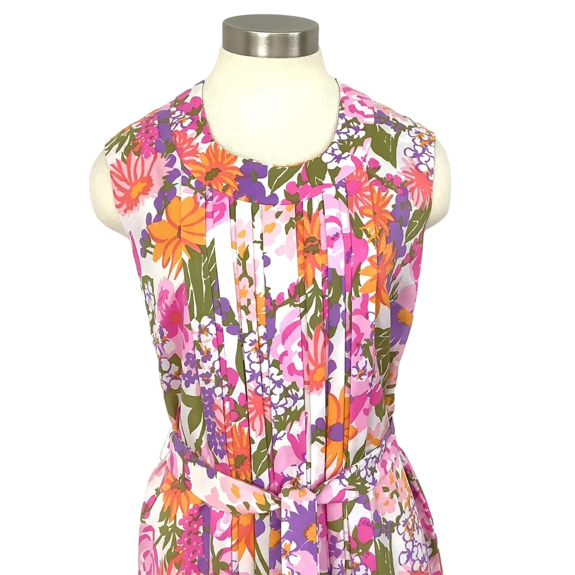 Floral Summer Dress Medium / Pink / Vintage 1990s