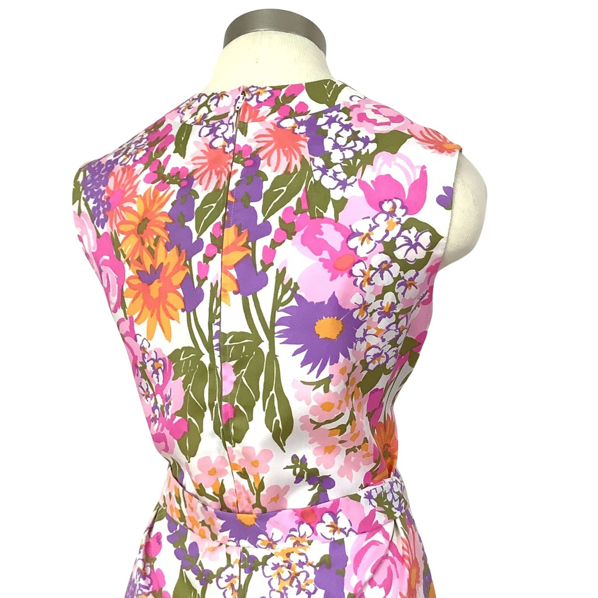 Floral Summer Dress Medium / Pink / Vintage 1990s