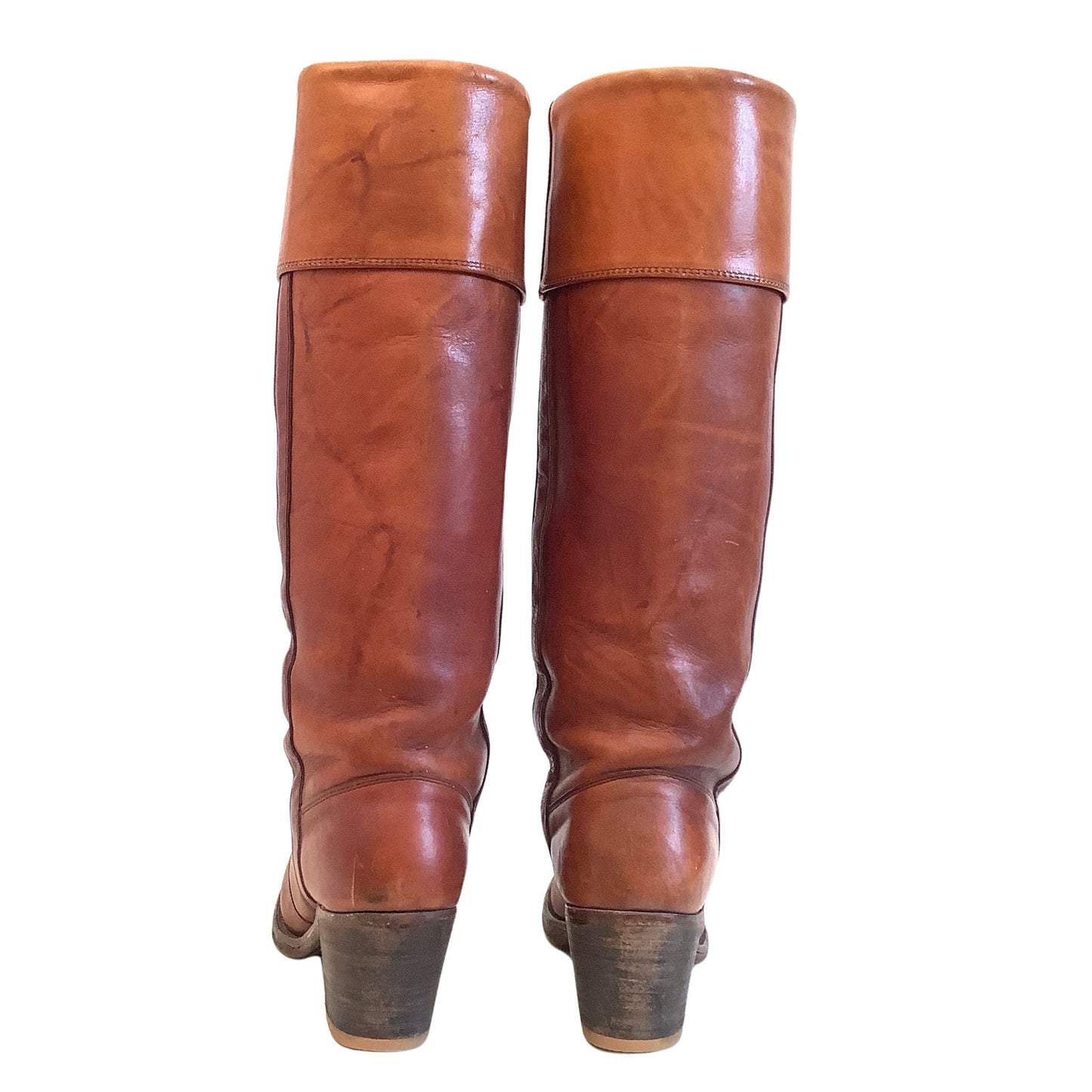 Frye Black Label Boots 7 / Tan / Vintage 1970s