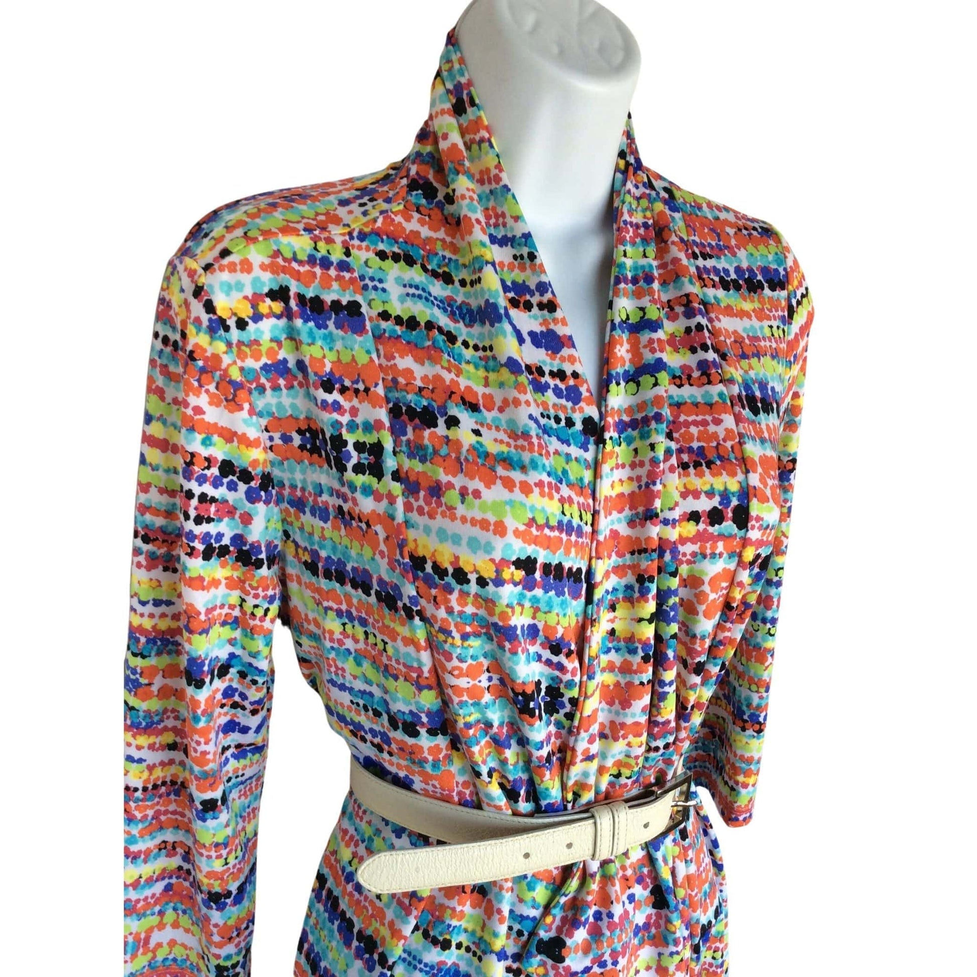 Full Swing Open Blazer Small / Multi / Vintage 1980s