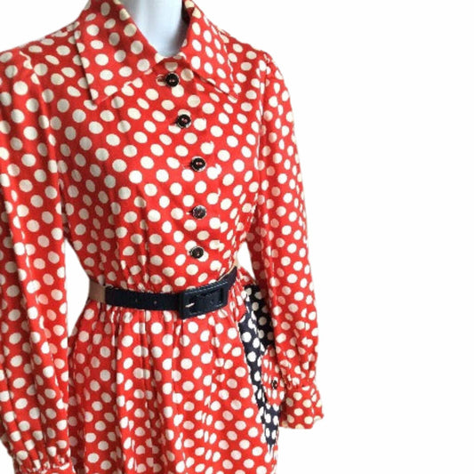 Geoffrey Beene Mini Dress Small / Multi / Vintage 1960s