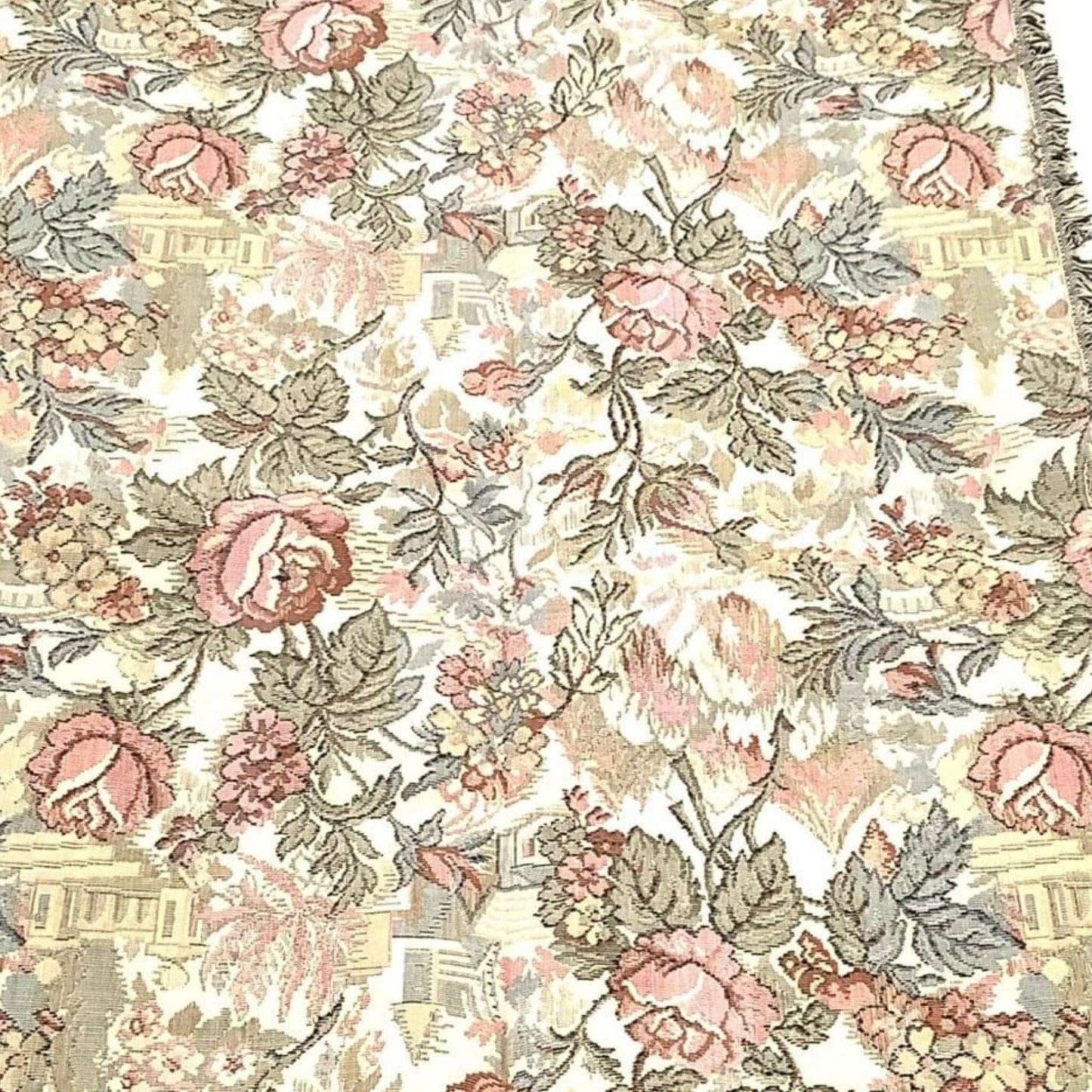 Italian Fabric Remnant Multi / Cotton / Romantic