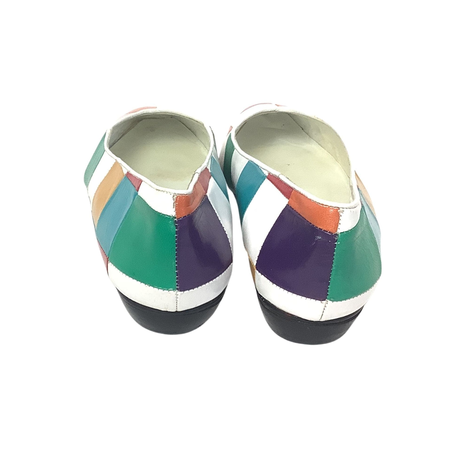 Jack Sprat Patchwork Flats 7.5 / Multicolor / Ballet