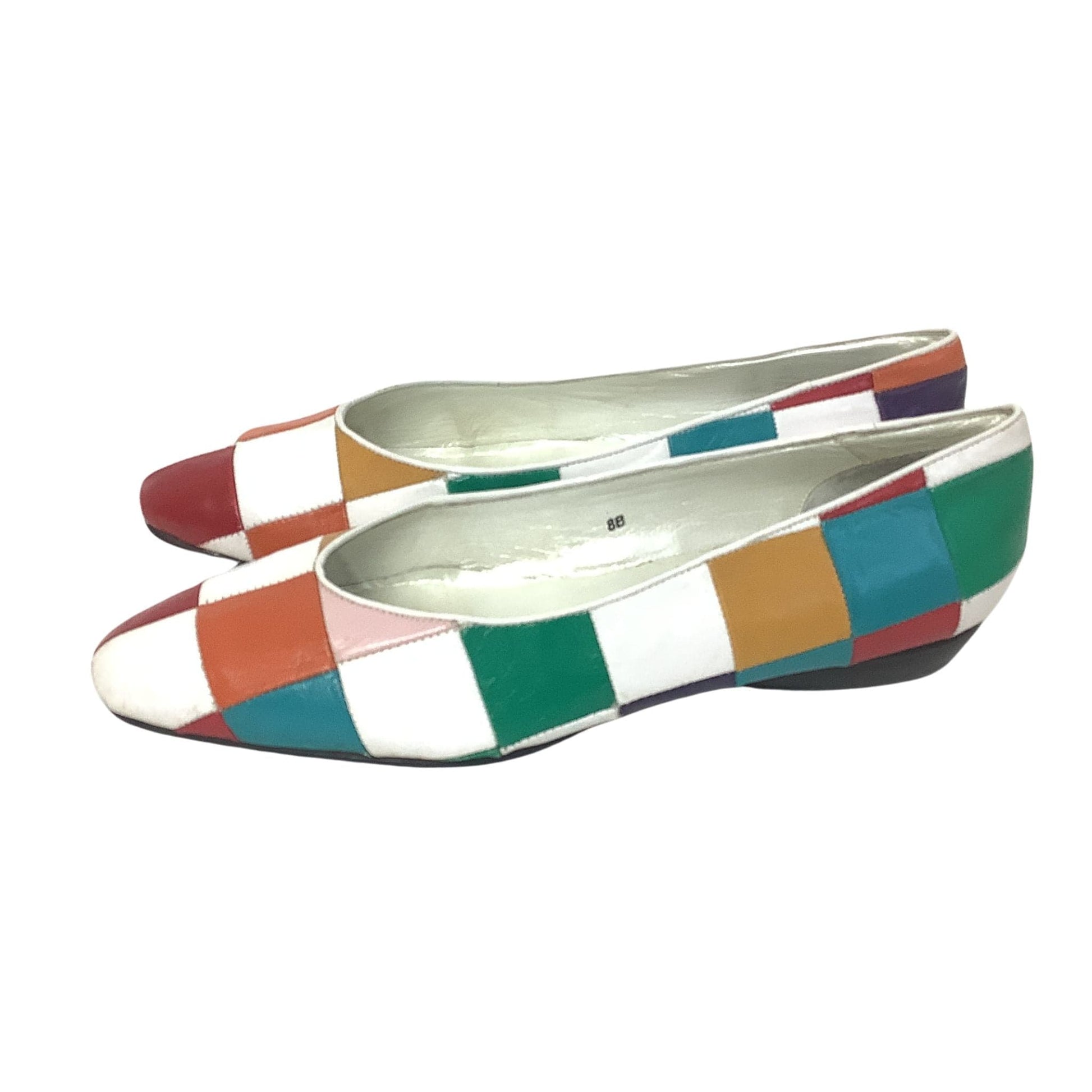 Jack Sprat Patchwork Flats 7.5 / Multicolor / Ballet