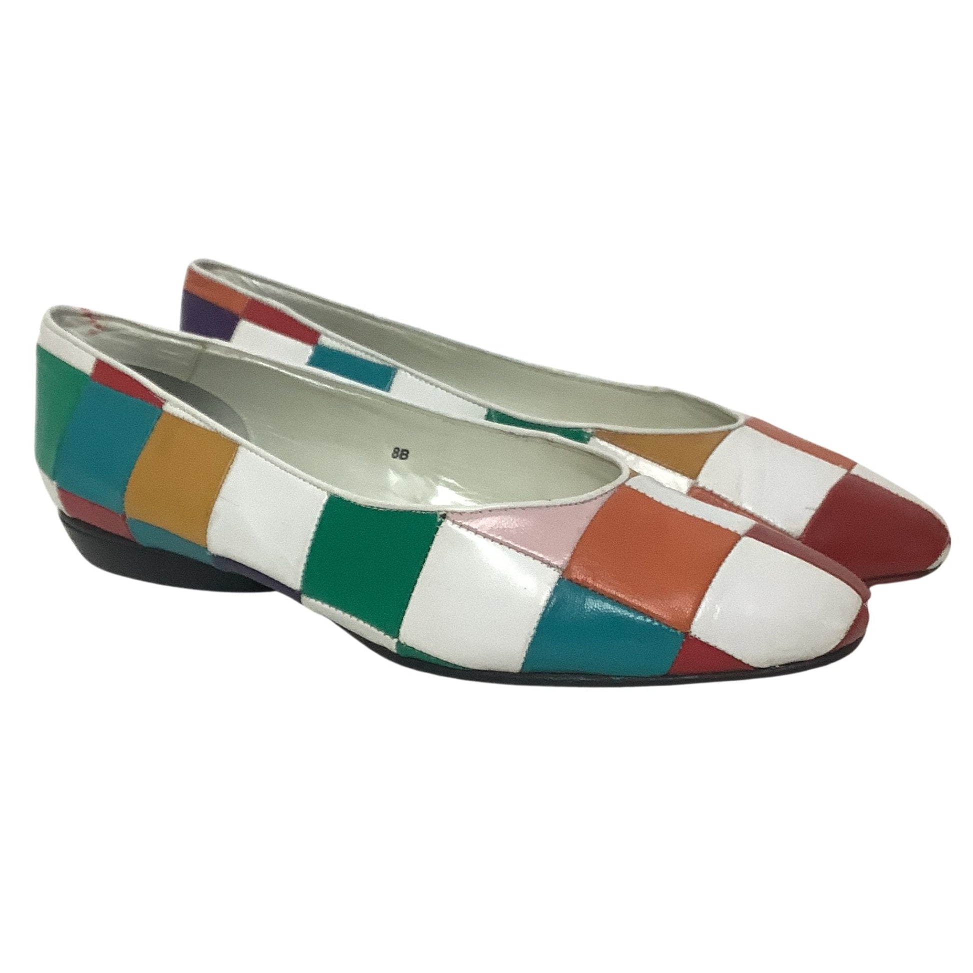 Jack Sprat Patchwork Flats 7.5 / Multicolor / Ballet