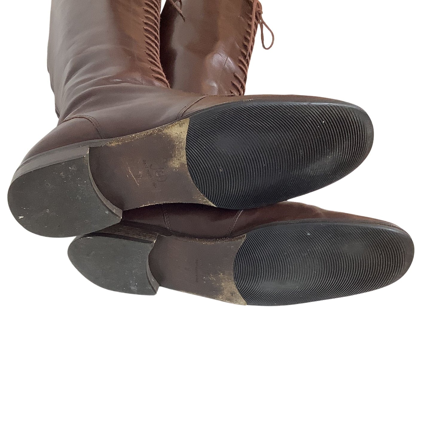 Joan & David Flat Boots 8 / Brown / Vintage - 1990s