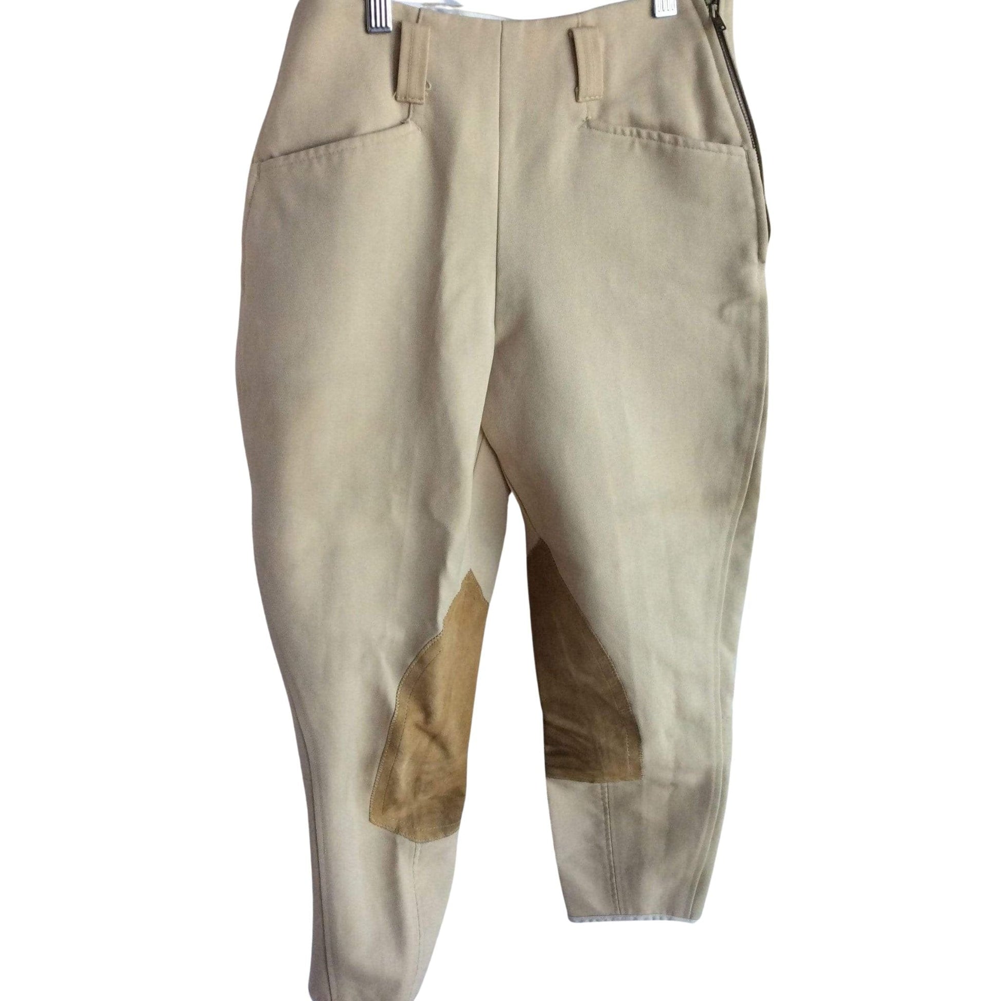 Jodhpurs Equestrian Pants Small / Tan / Vintage 1980s