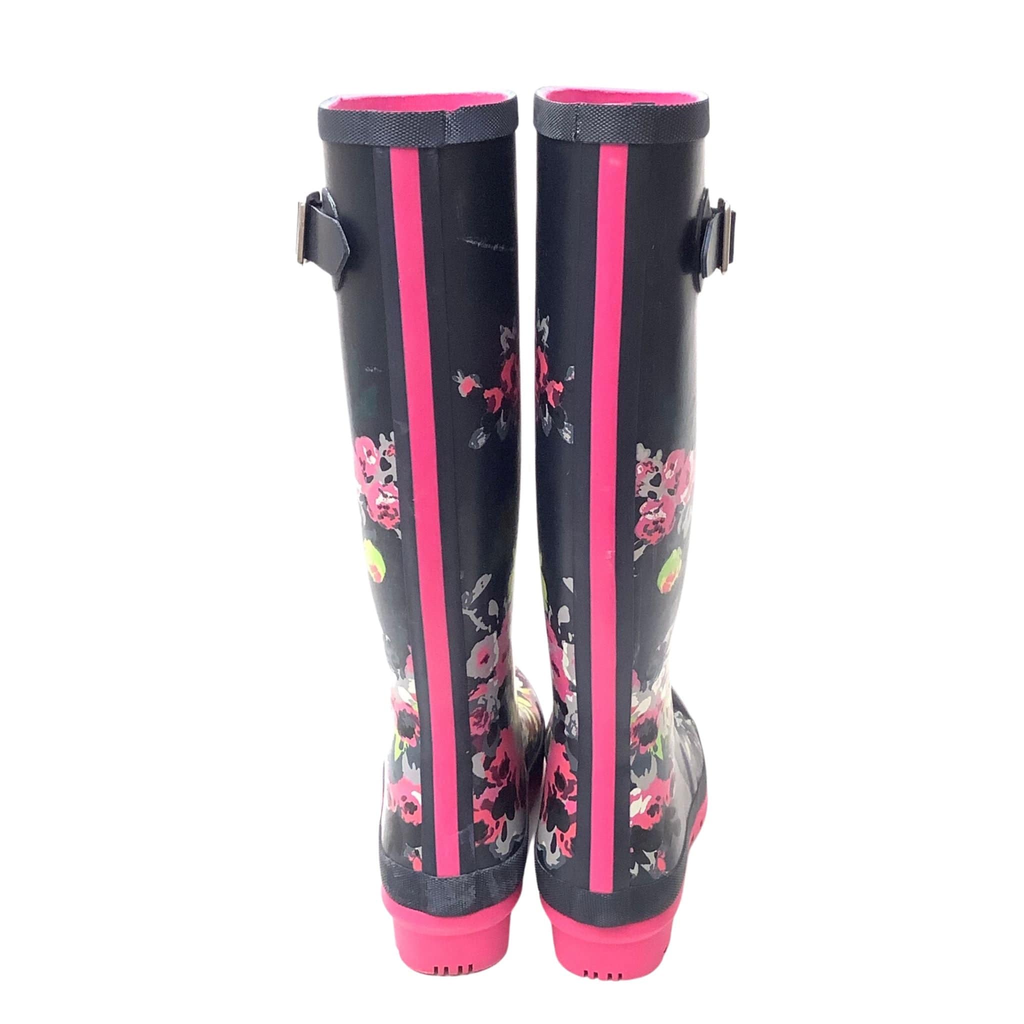 Joules navy rain boots shops