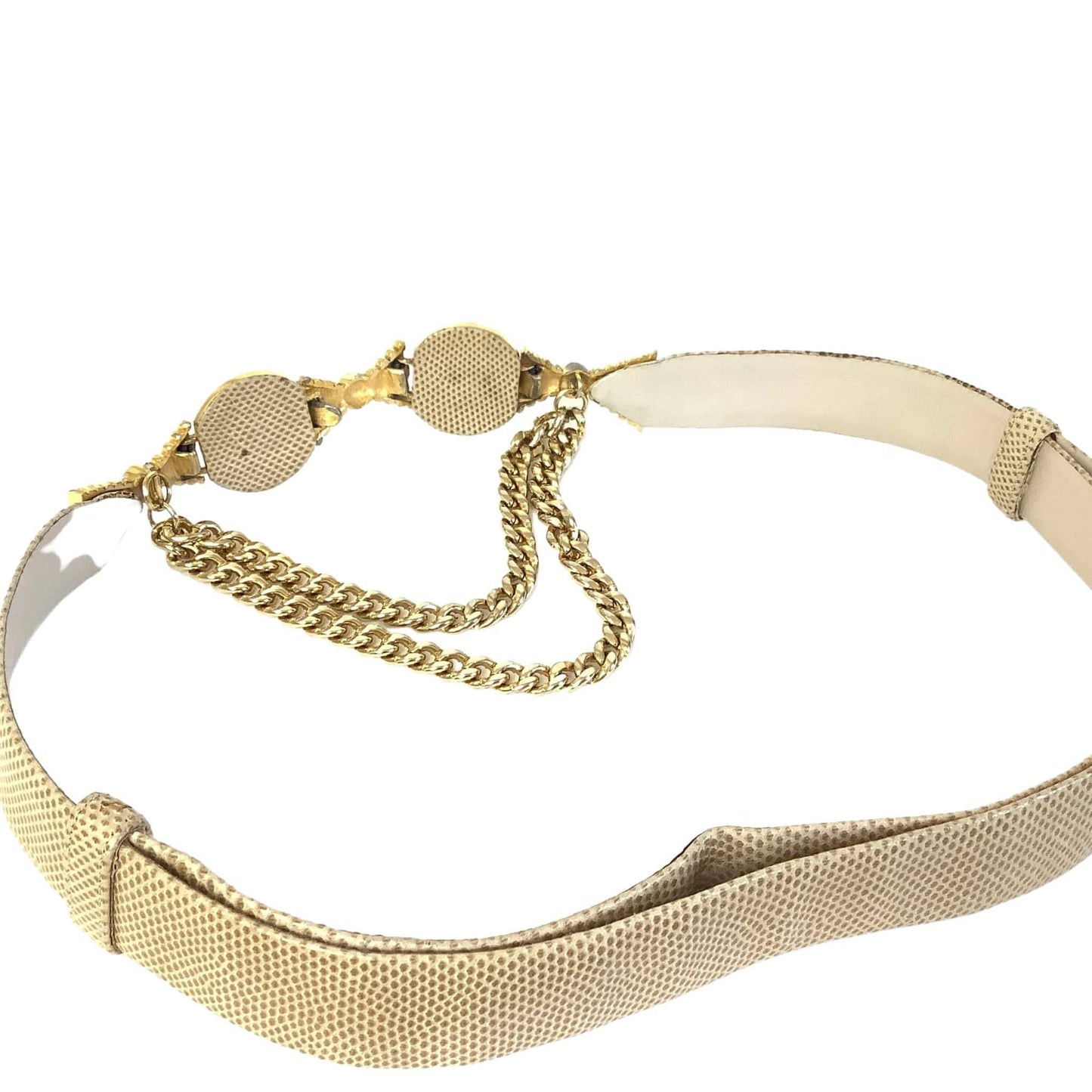 Judith Leiber Belt Small / Gold / Vintage 1990s