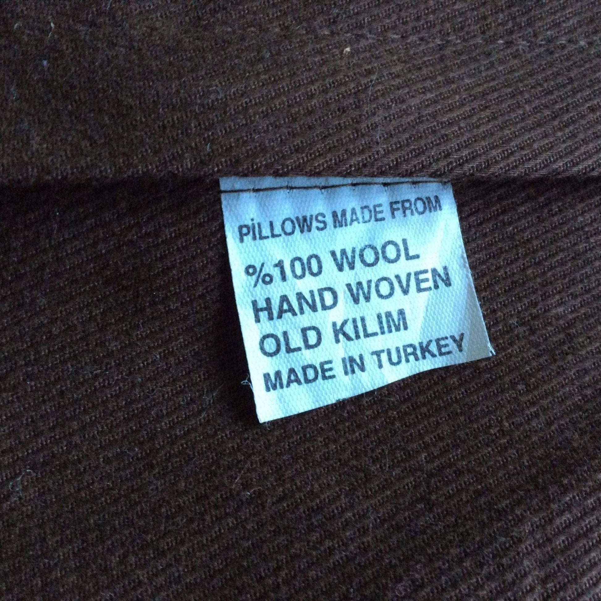 Kilim Turkey Pillow Cover Multi / Wool / Rustic