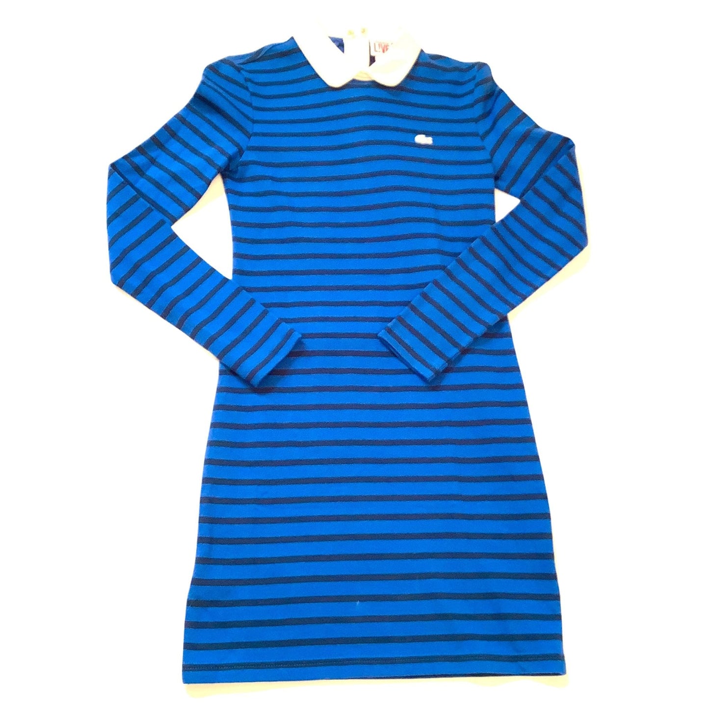 Lacoste Polo Knit Dress Extra Small / Blue / Y2K - Now