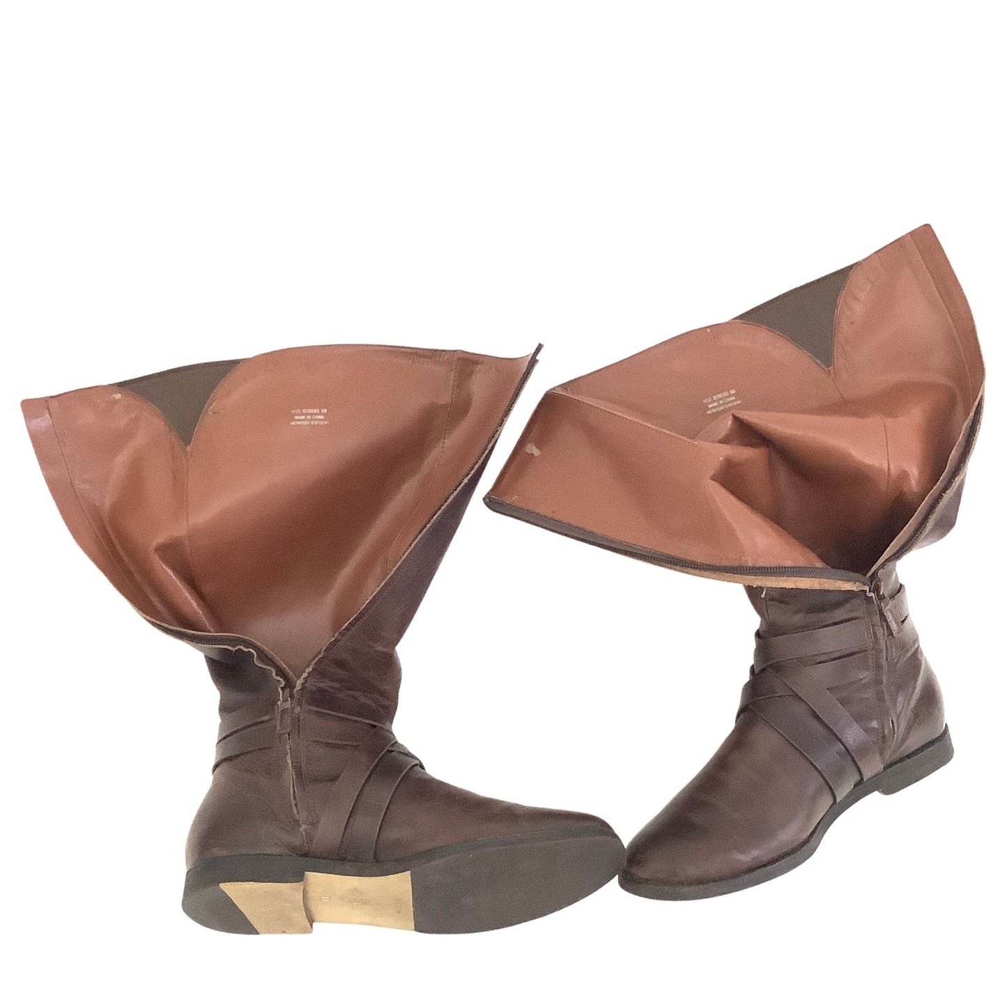 Leather Riding Boots 8 / Brown / Equestrian