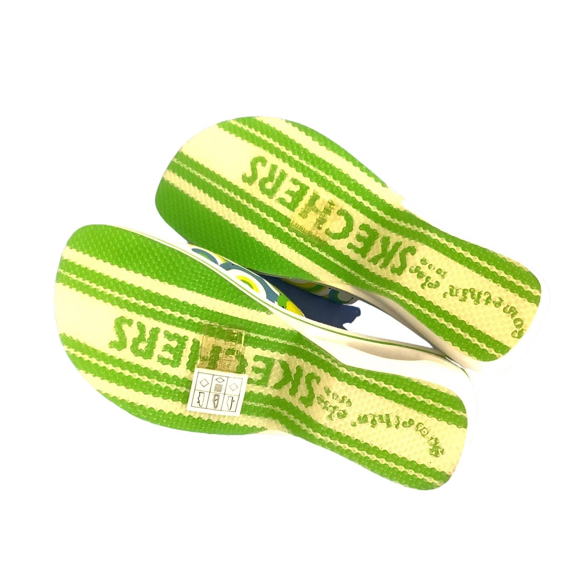 Lime Skechers Sandals 9 / Multi / Y2K - Now
