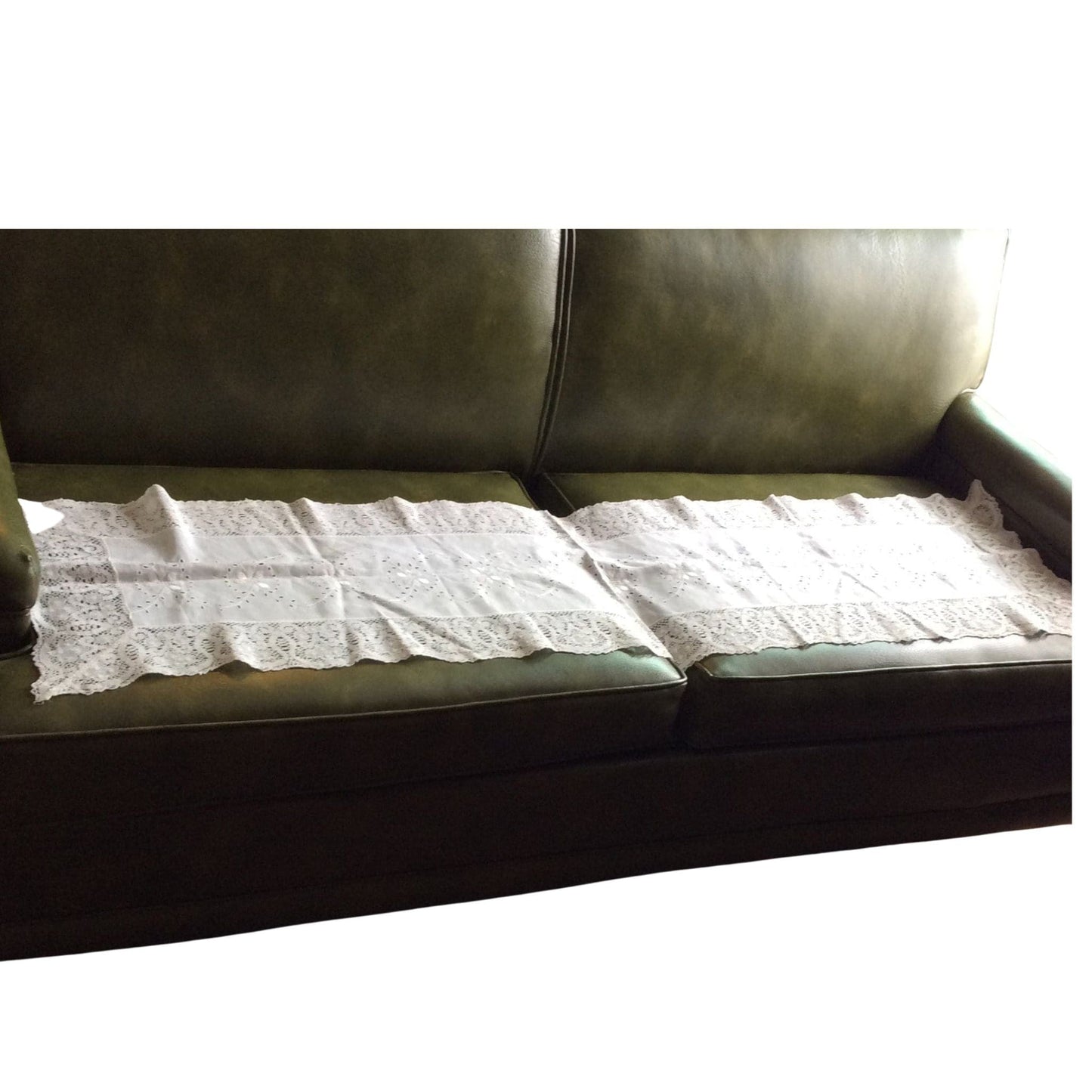 Linen Table Runner White / Linen / Cottagecore