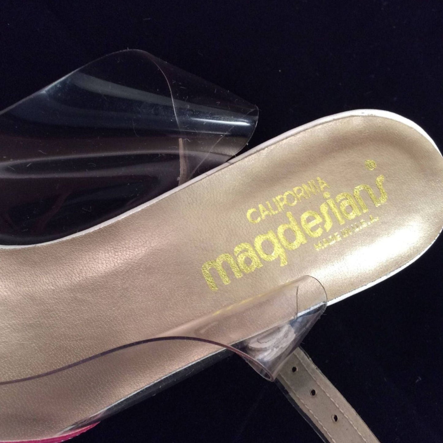 Magdesians Clear Heels 8.5 / Clear / Novelty