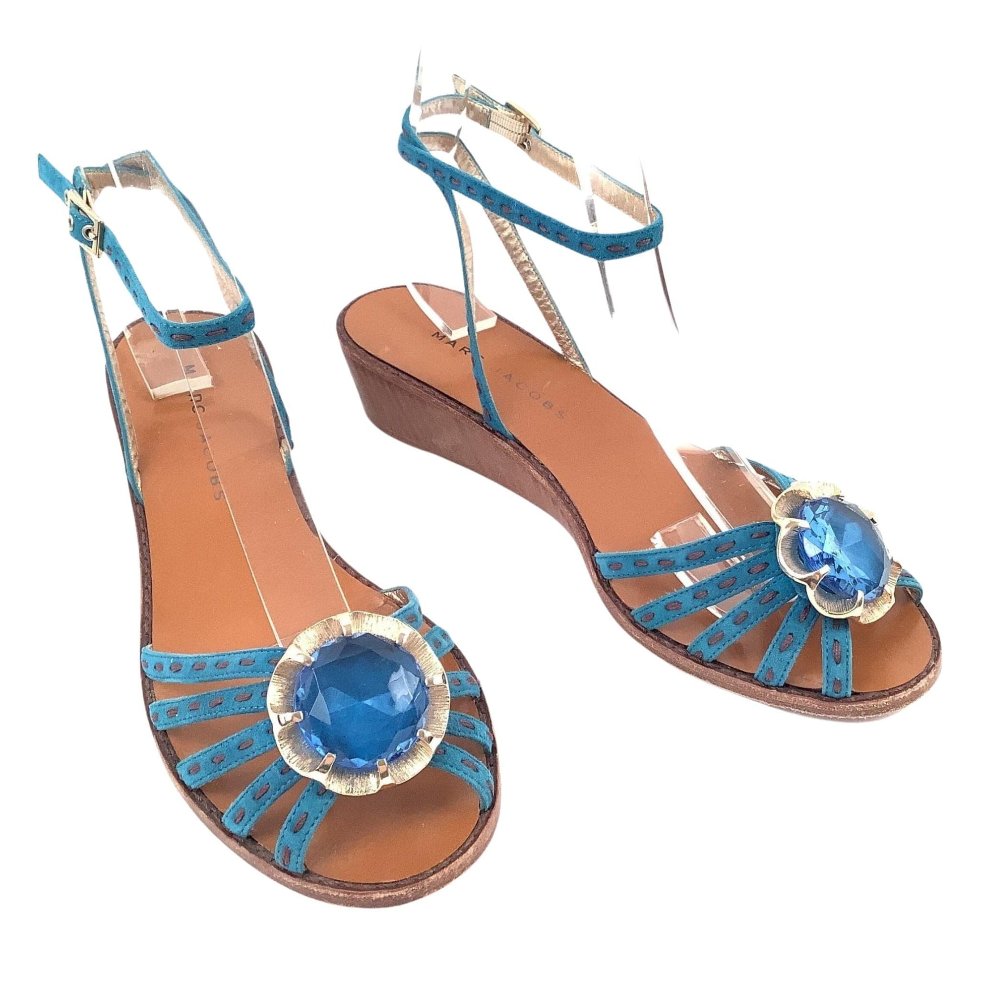 Marc Jacobs Blue Sandals 8.5 / Blue / Y2K - Now