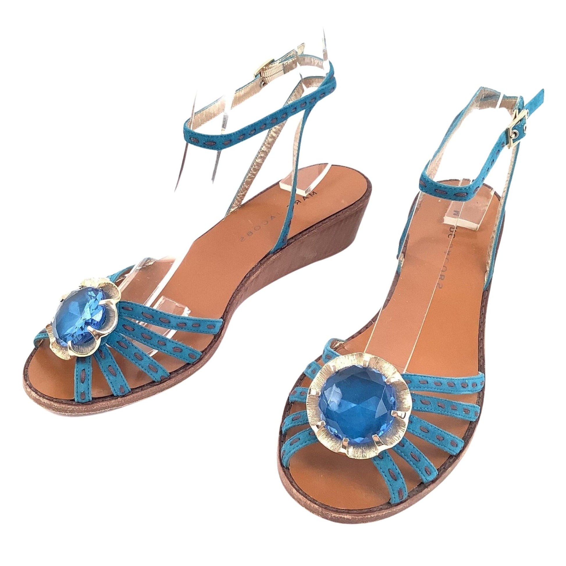 Marc Jacobs Blue Sandals 8.5 / Blue / Y2K - Now