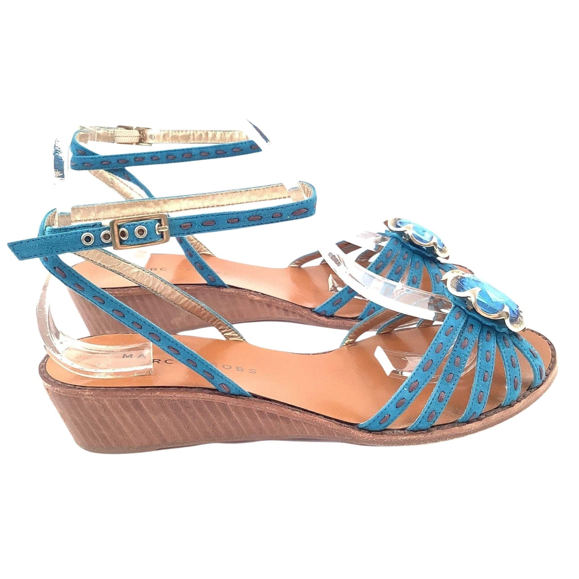 Marc Jacobs Blue Sandals 8.5 / Blue / Y2K - Now