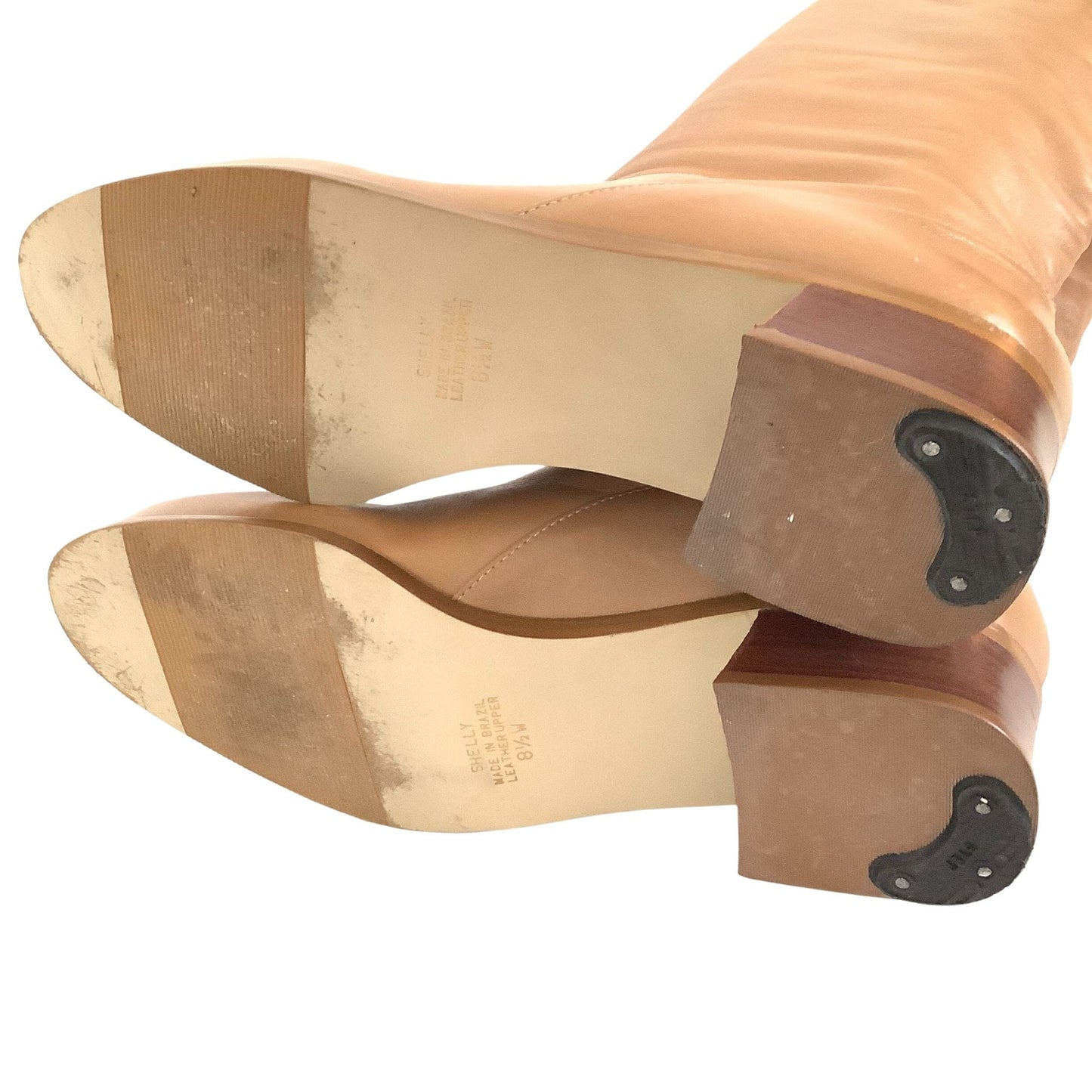Markon Flat Leather Boots Tan / 7.5 / Classic