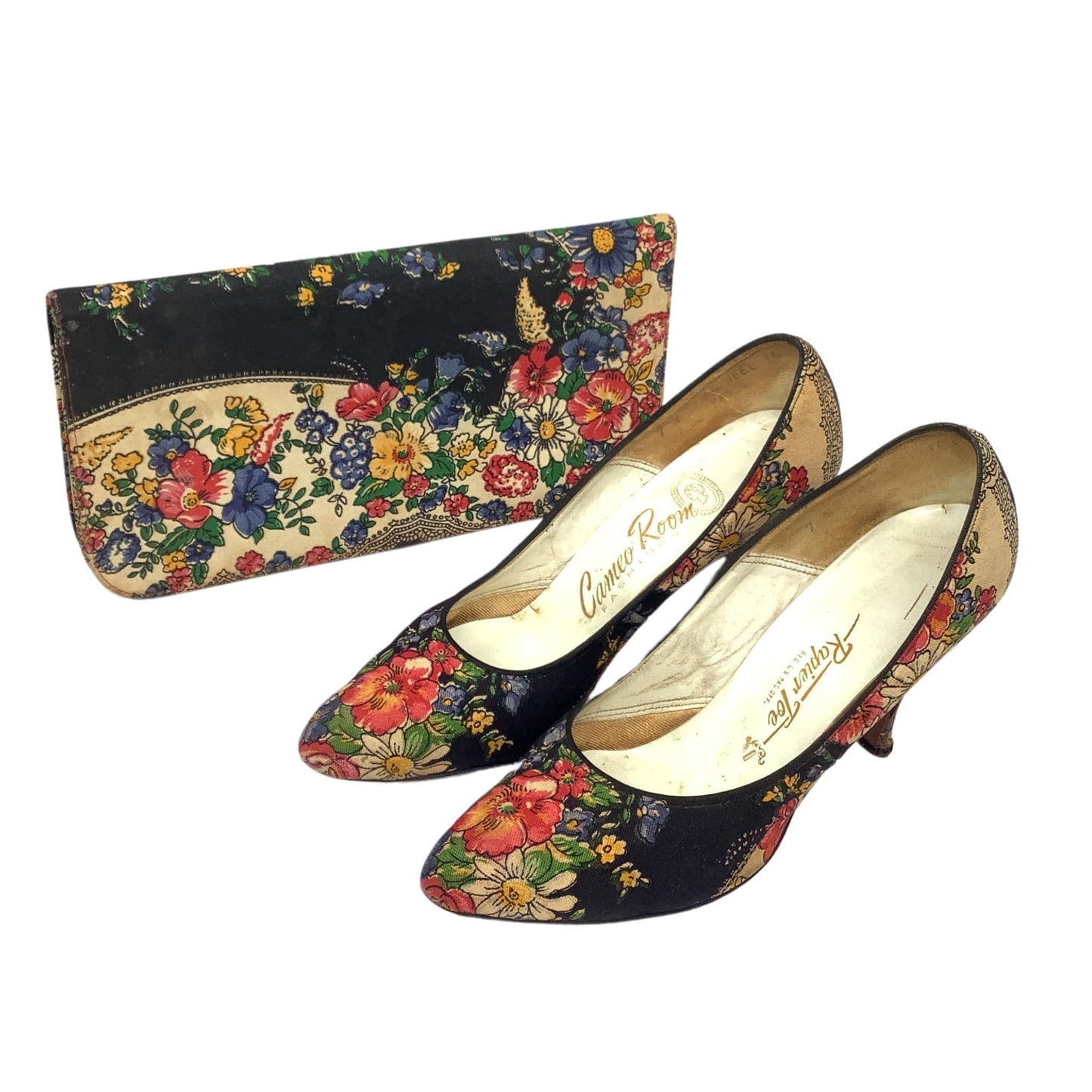 Matching Purse and Heels 6.5 / Multicolor