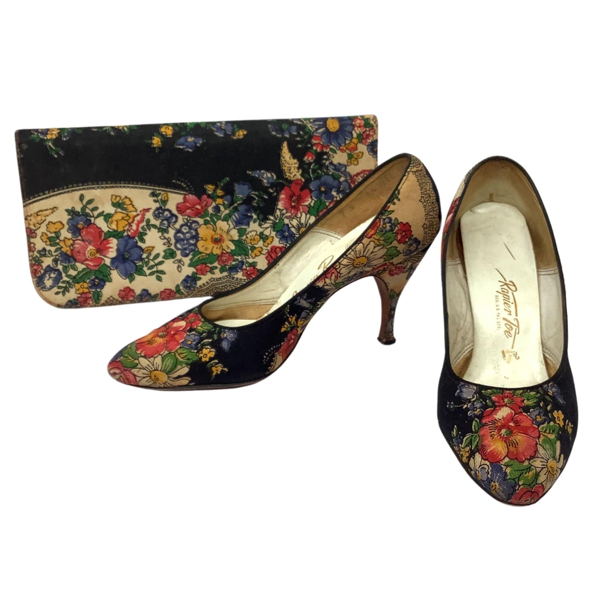 Matching Purse and Heels 6.5 / Multicolor