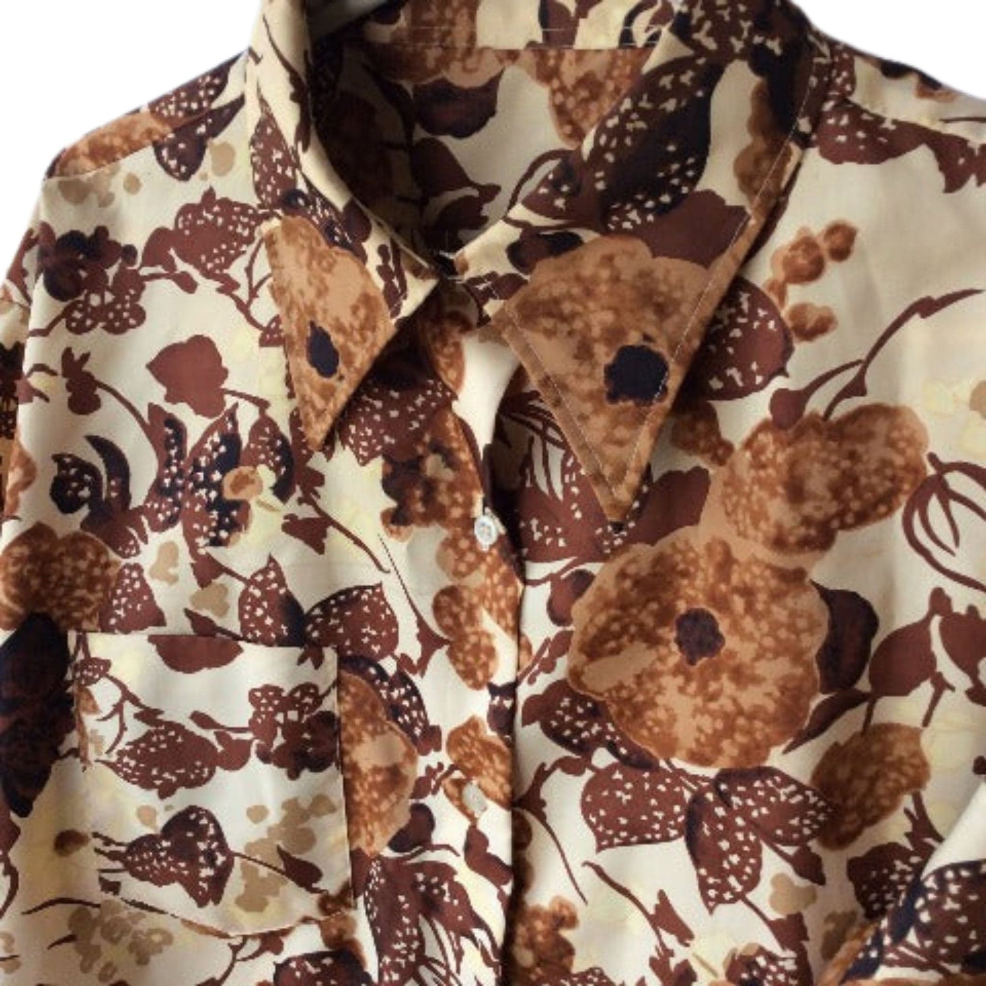 Men's Disco Shirt Large / Multi / Vintage 1970s