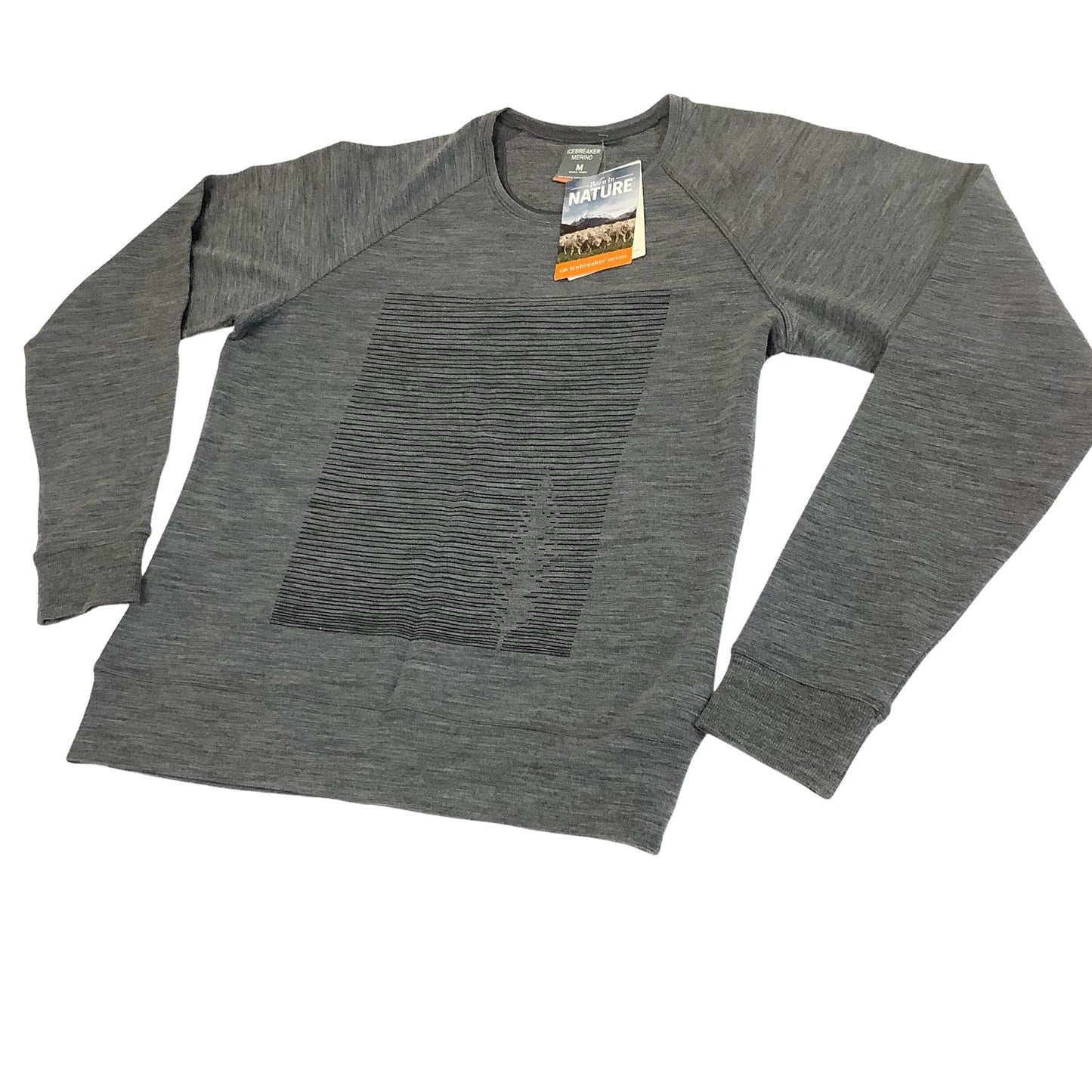 Merino Wool Crew Top Medium / Gray / Classic