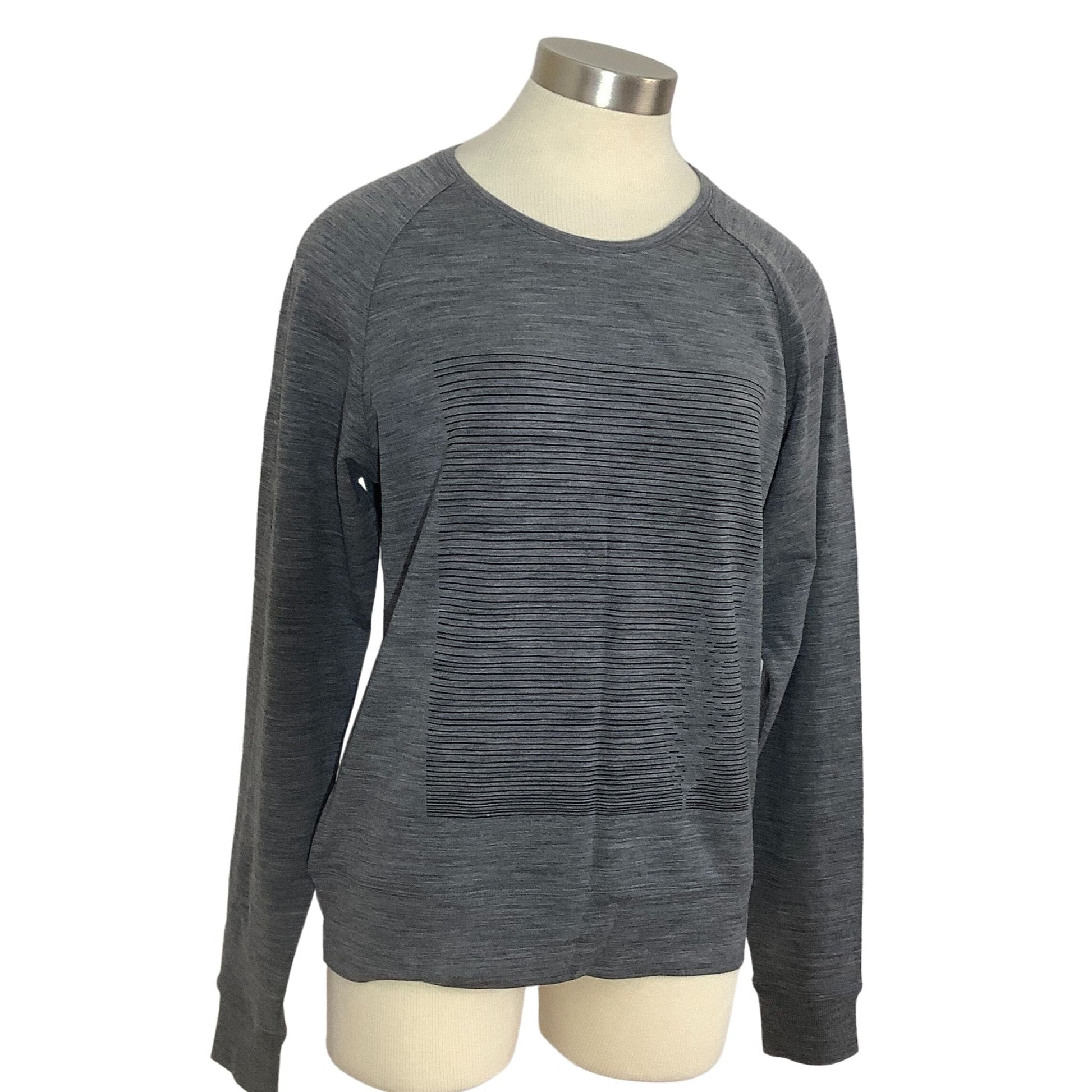 Merino Wool Crew Top Medium / Gray / Classic