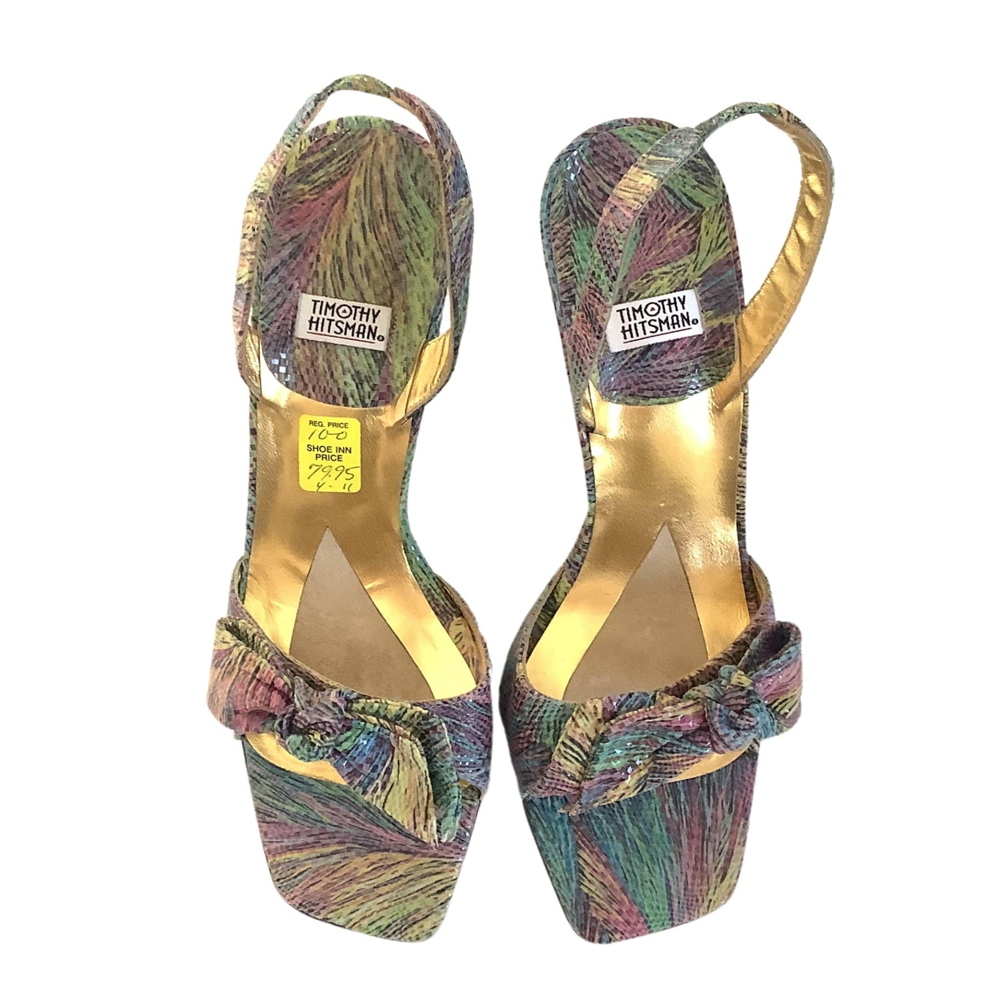 Mermaid-Style Y2K Heels 8 / Multicolor / Wedge heels