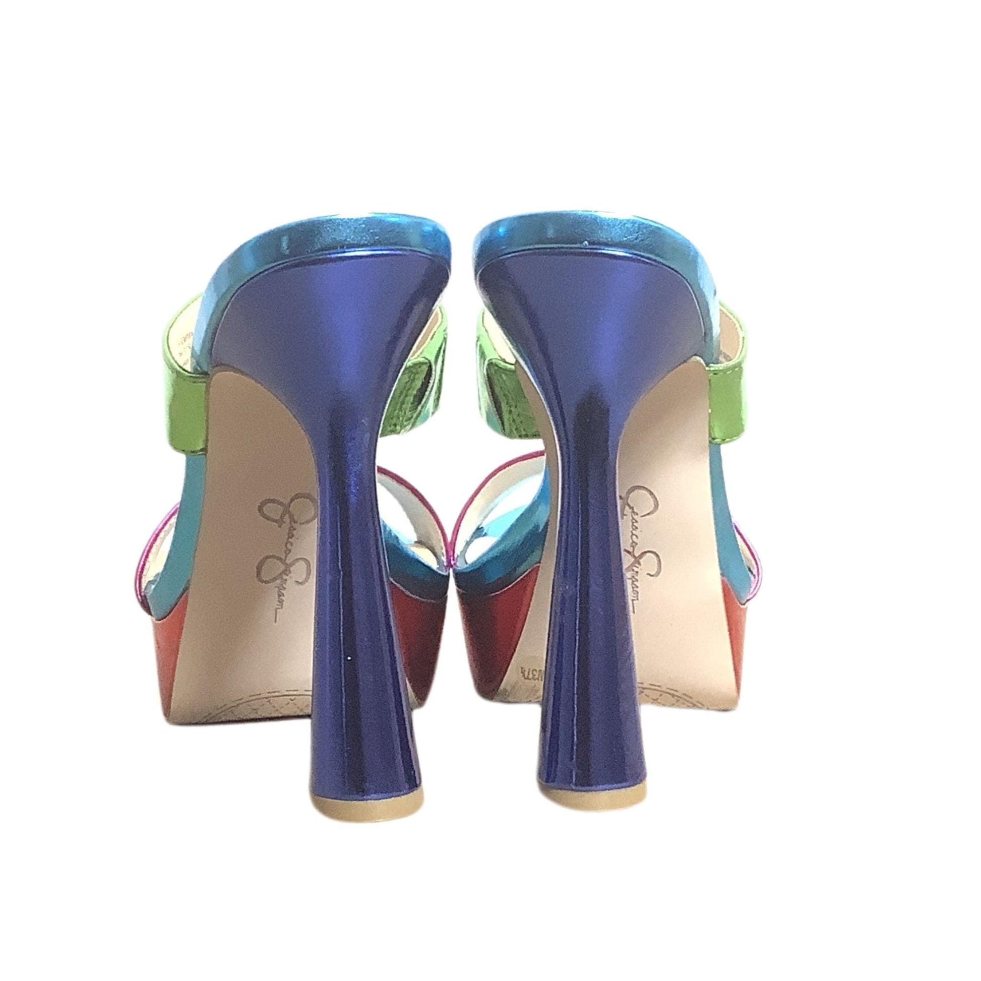 Metallic Platform Heels 7 / Multicolor / Platform heels