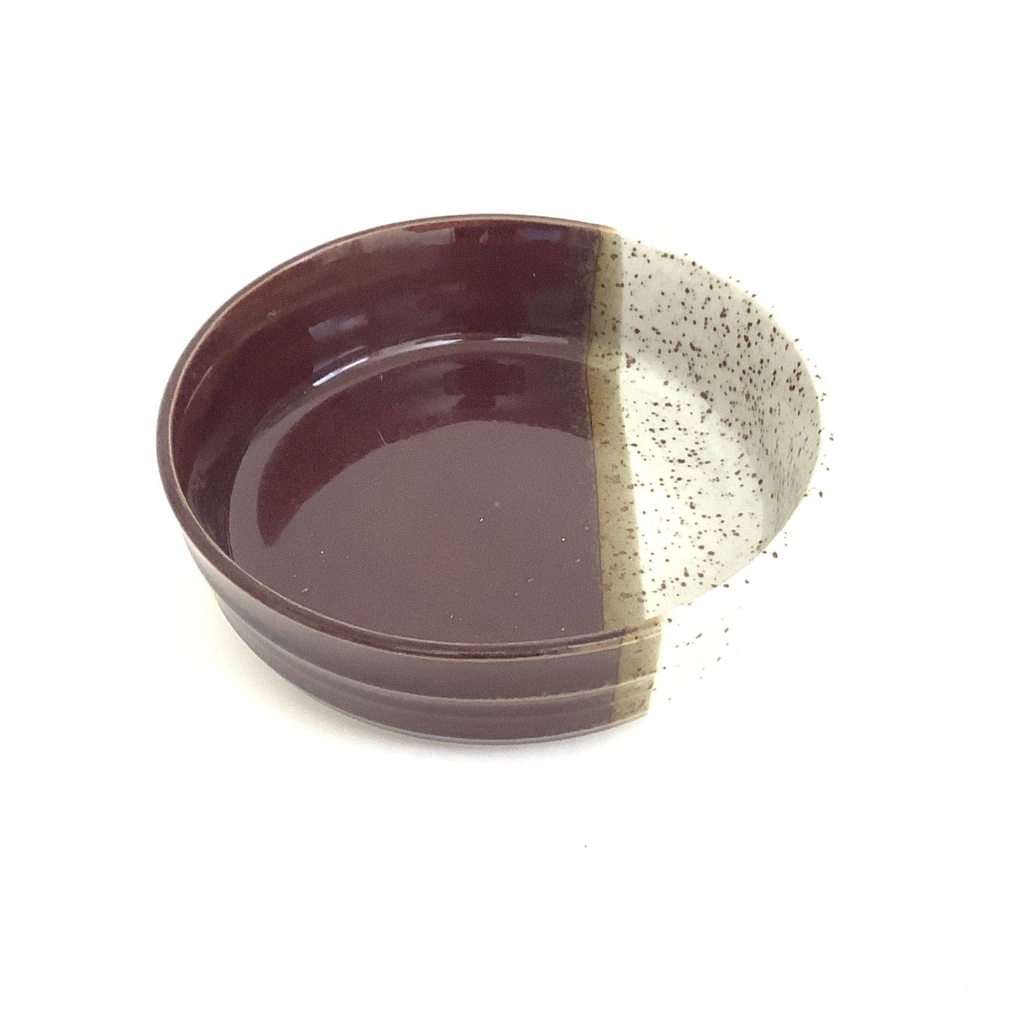 Mikasa Embers Bowl Brown / Ceramic / Vintage 1990s