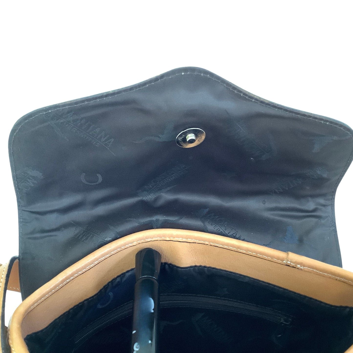 Montana Silversmiths Bag Multi / Leather / Vintage 1990s