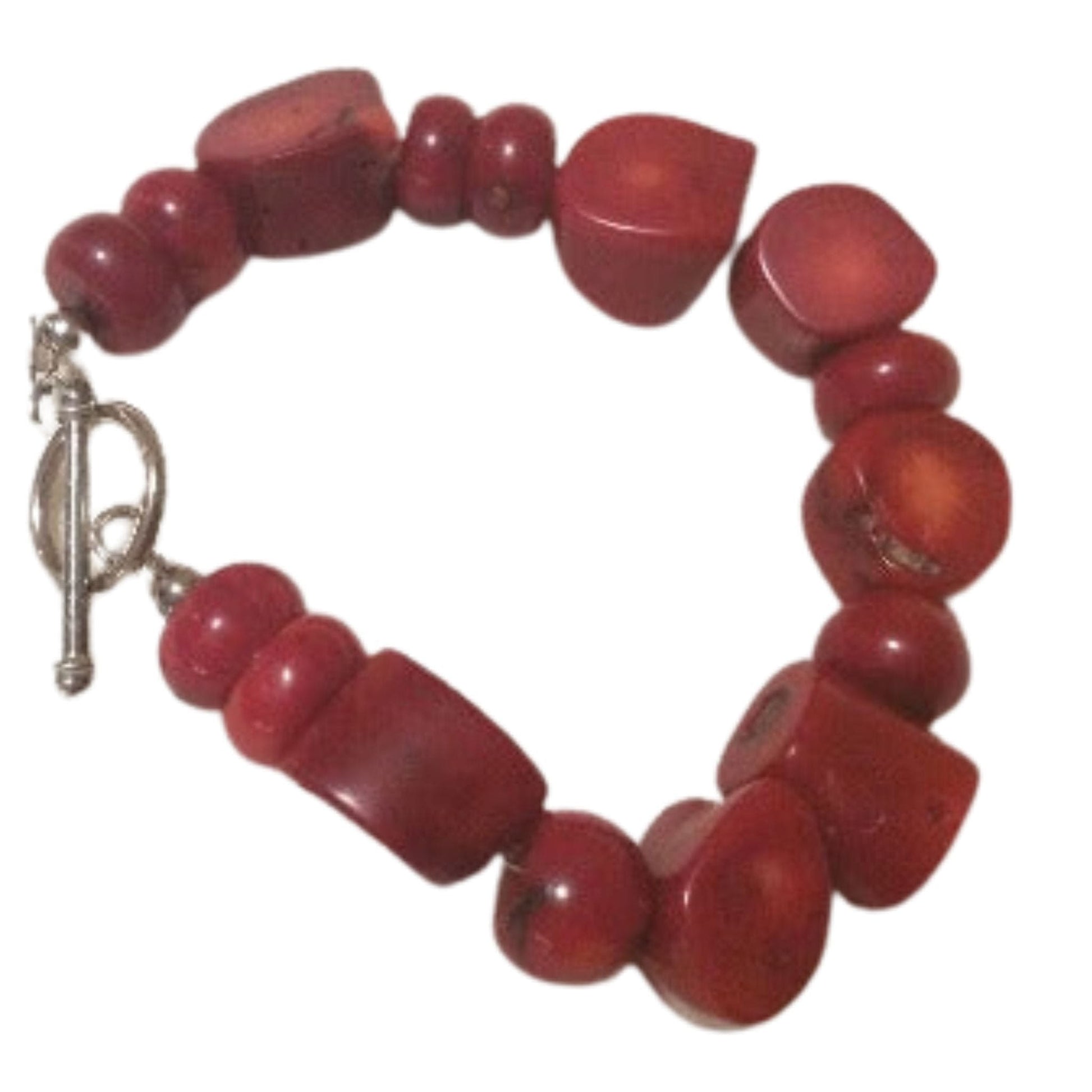 Natural Coral Bracelet Coral / Natural Coral / Western