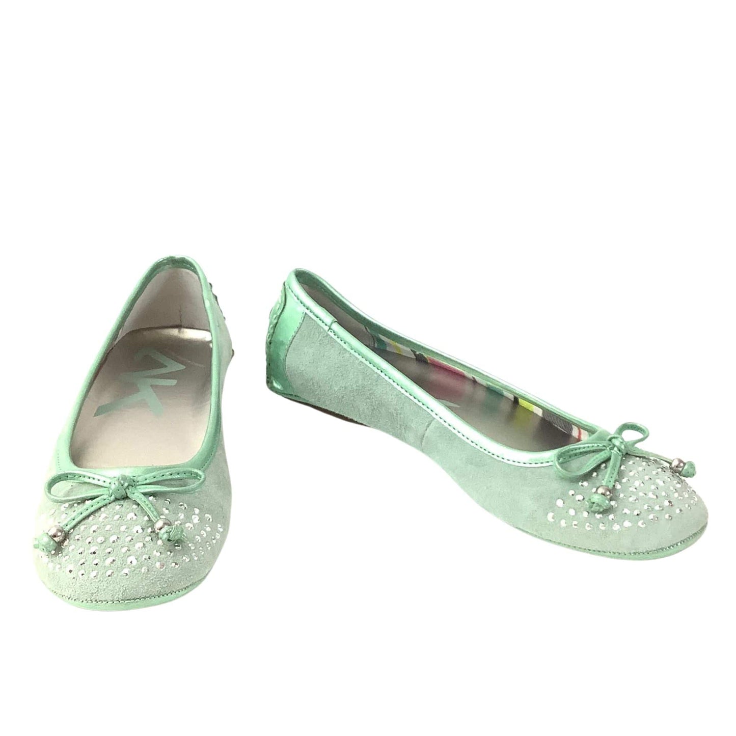 NWOT Fancy Flat Shoes 7 / Green / Classic