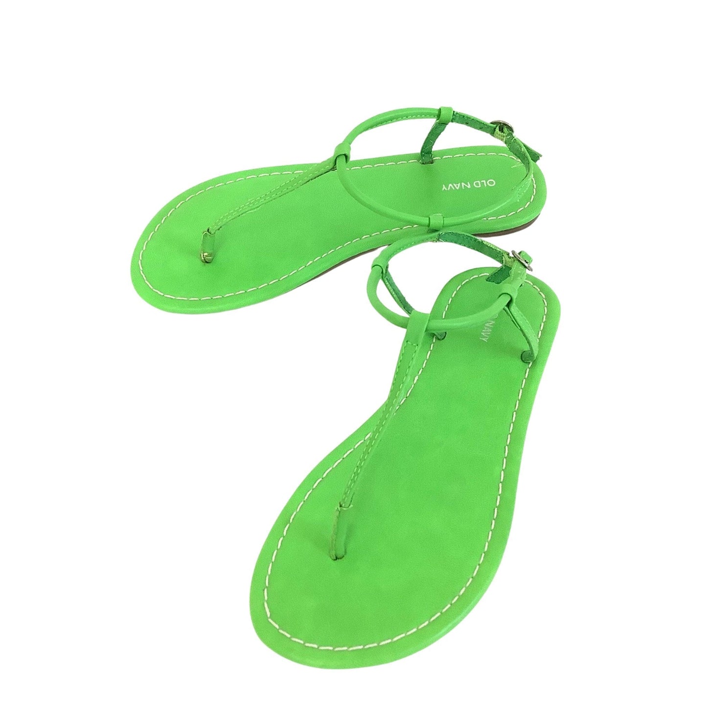 Old Navy Green Flat Sandals 7 / Green / Y2K - Now