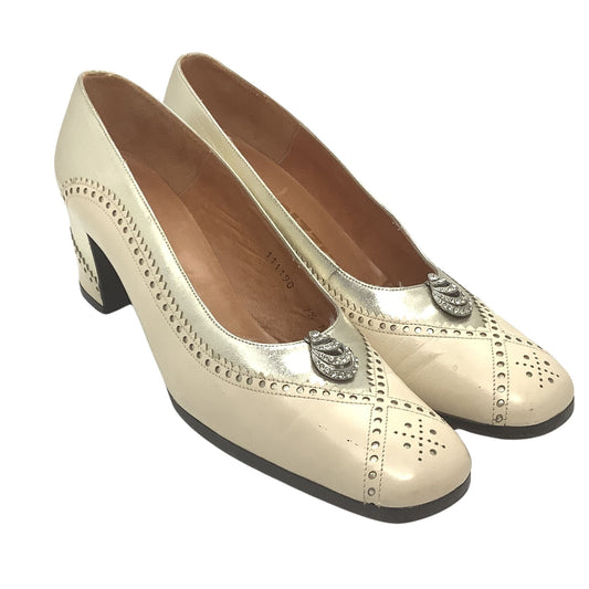 Palizzio Sophisticated Heels 7 / Beige / Classic pumps