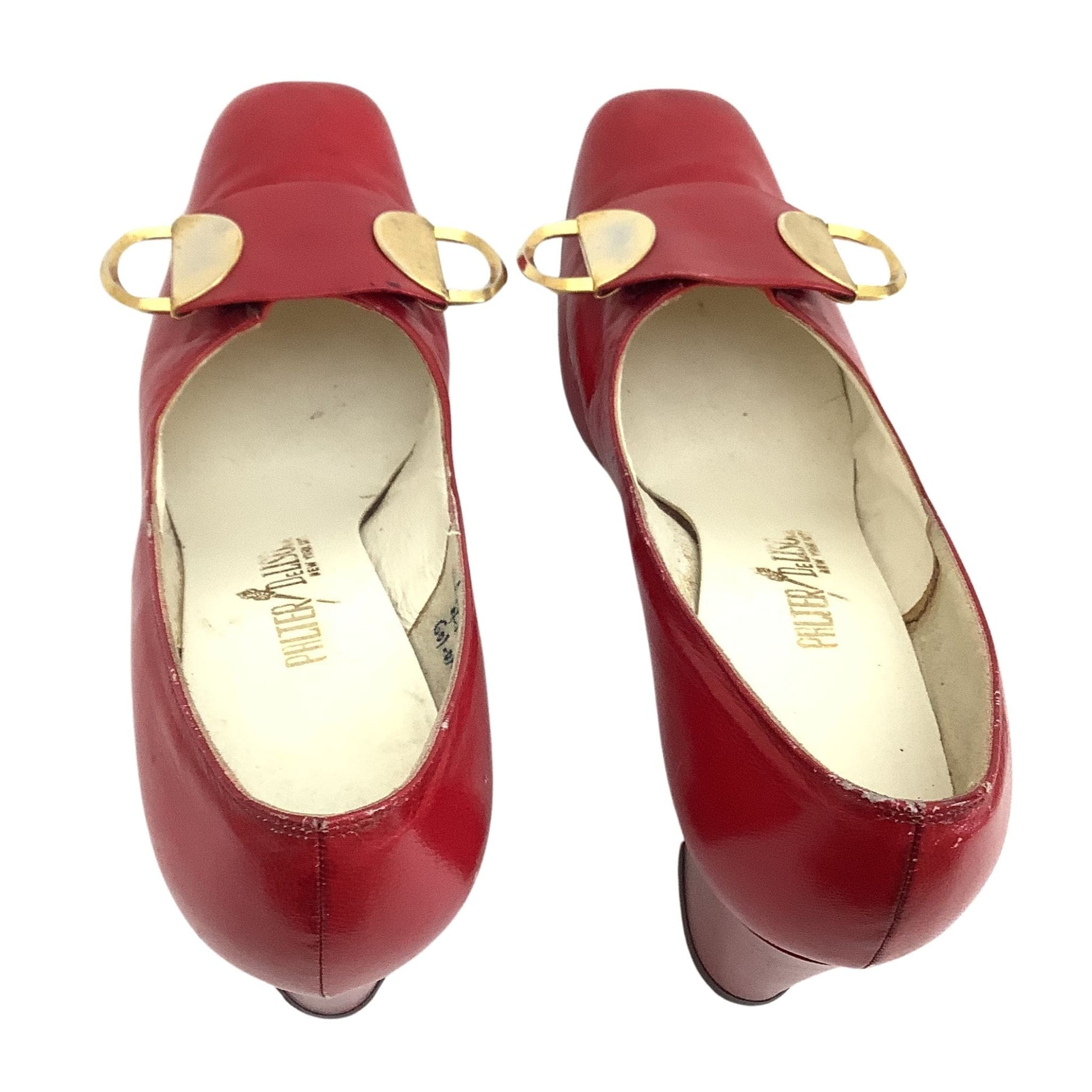 Palter Deliso Red Pumps 7 / Red / Classic